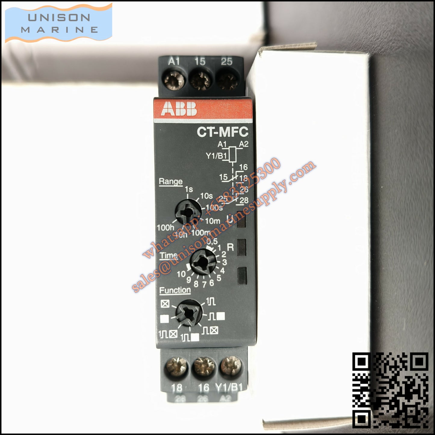 ABB Electronic Time Relay CT-MFC.21, 1SVR508020R1100