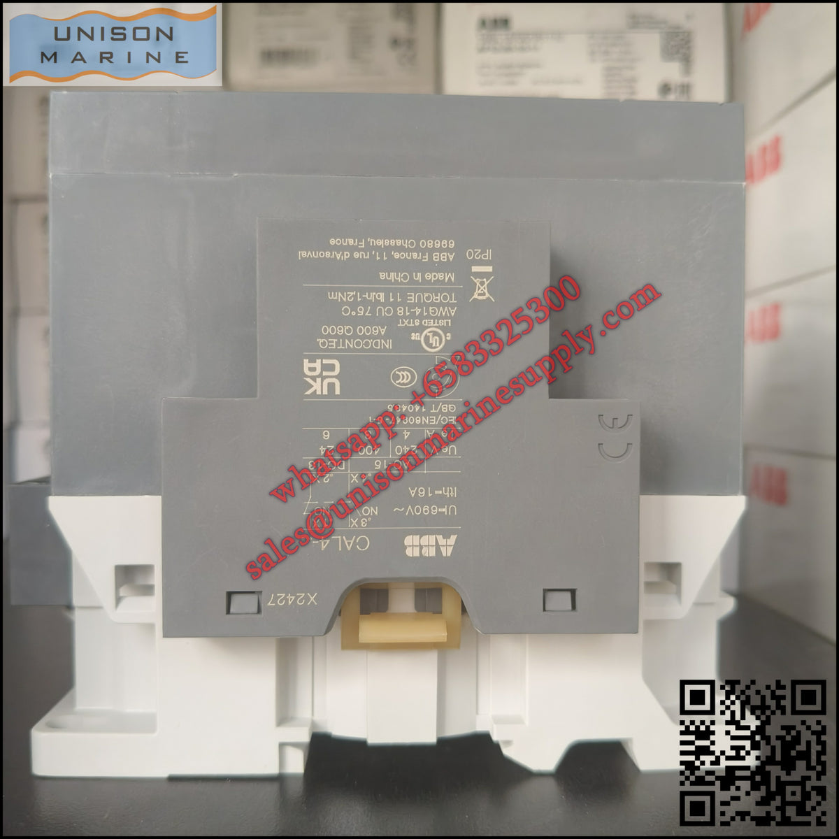ABB Magnetic Contactors AF Series : AFC80-30-11-86*400-415V50Hz/415-440V60Hz,1SBL391001R8611