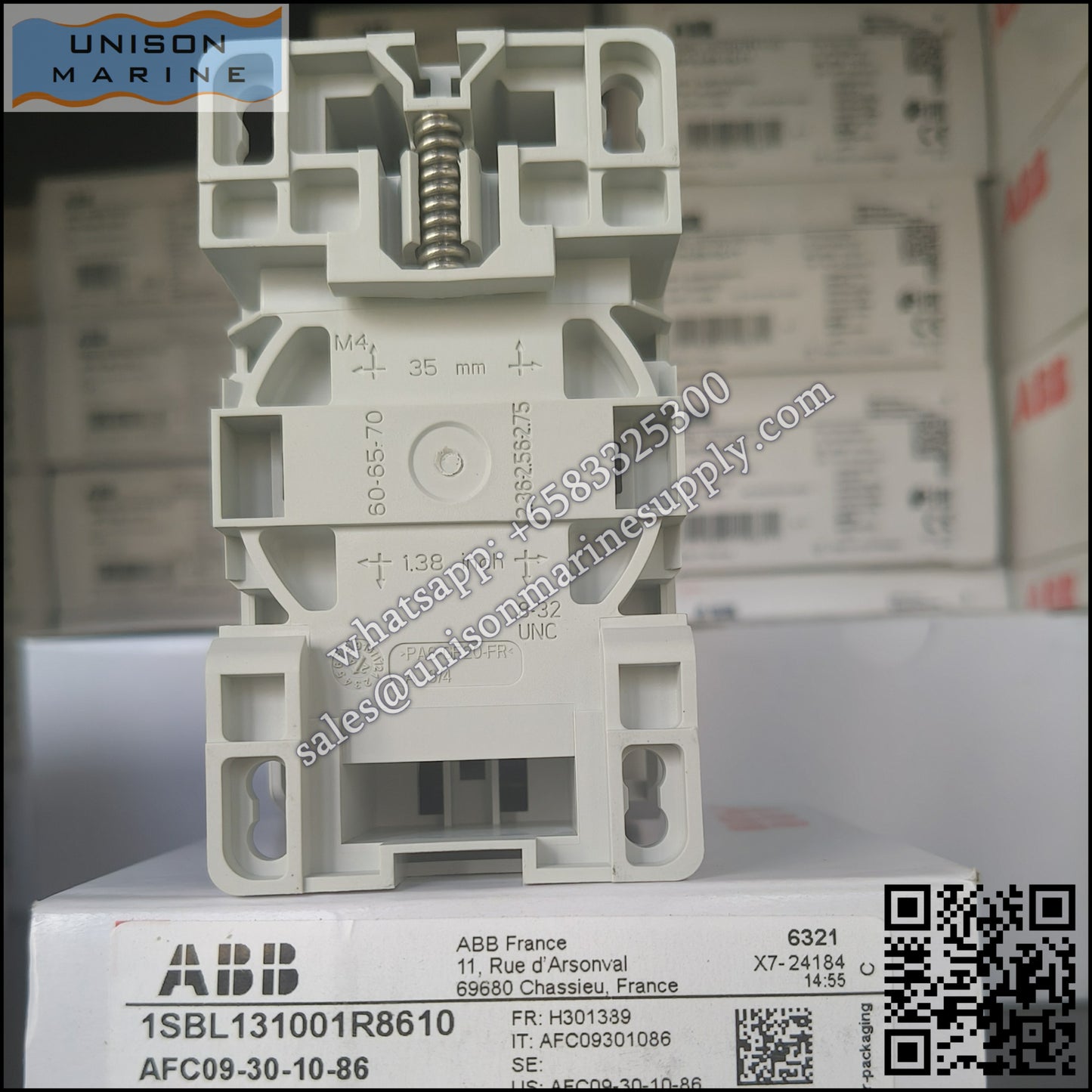 ABB Magnetic Contactors AF Series : AFC12-30-10-86*400-415V50Hz/415-440V60Hz,1SBL151001R8610