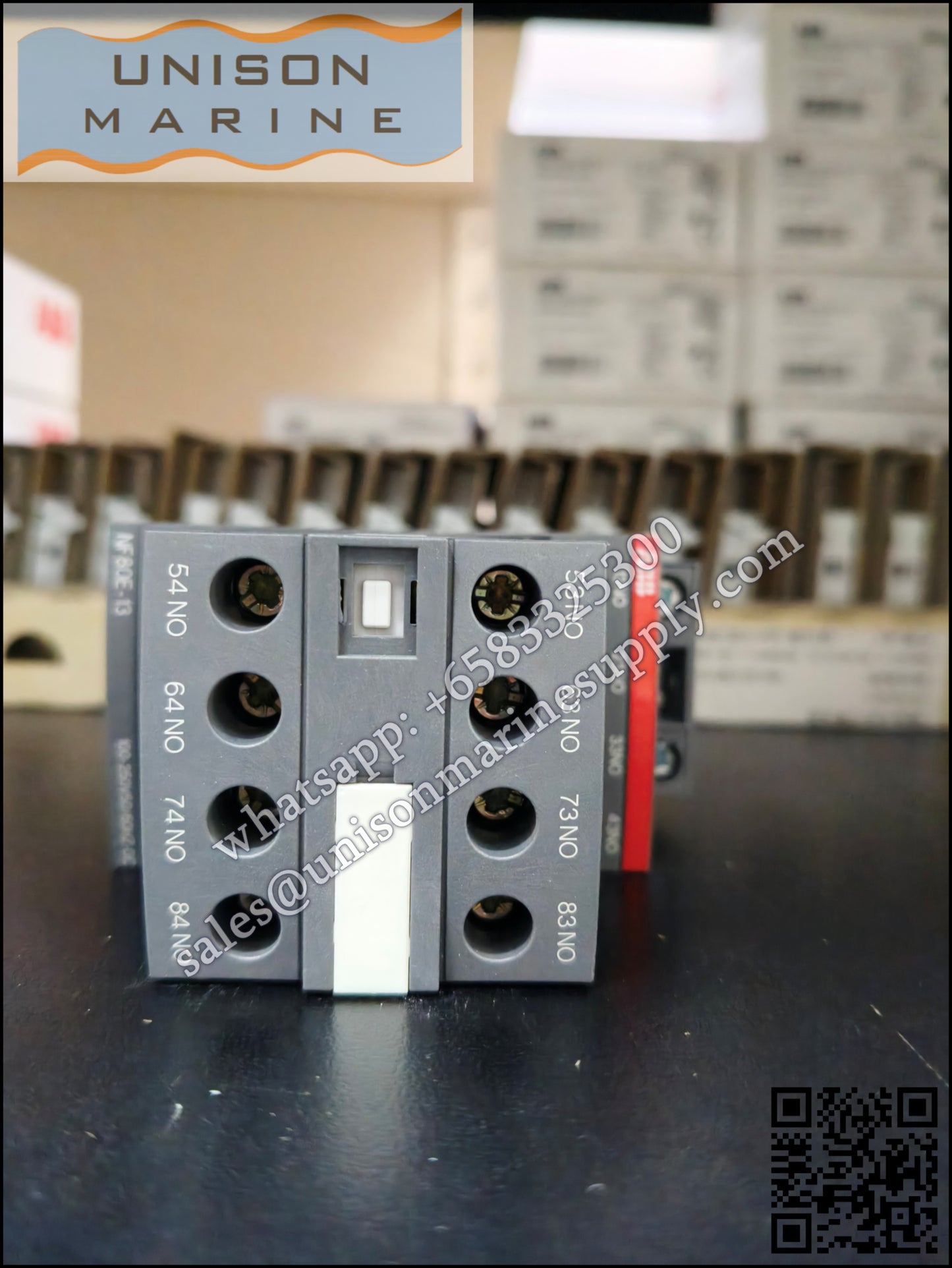 ABB Magnetic Contactors Relay :   NF80E-13 100-250V50/60HZ-DC, 1SBH137001R1380