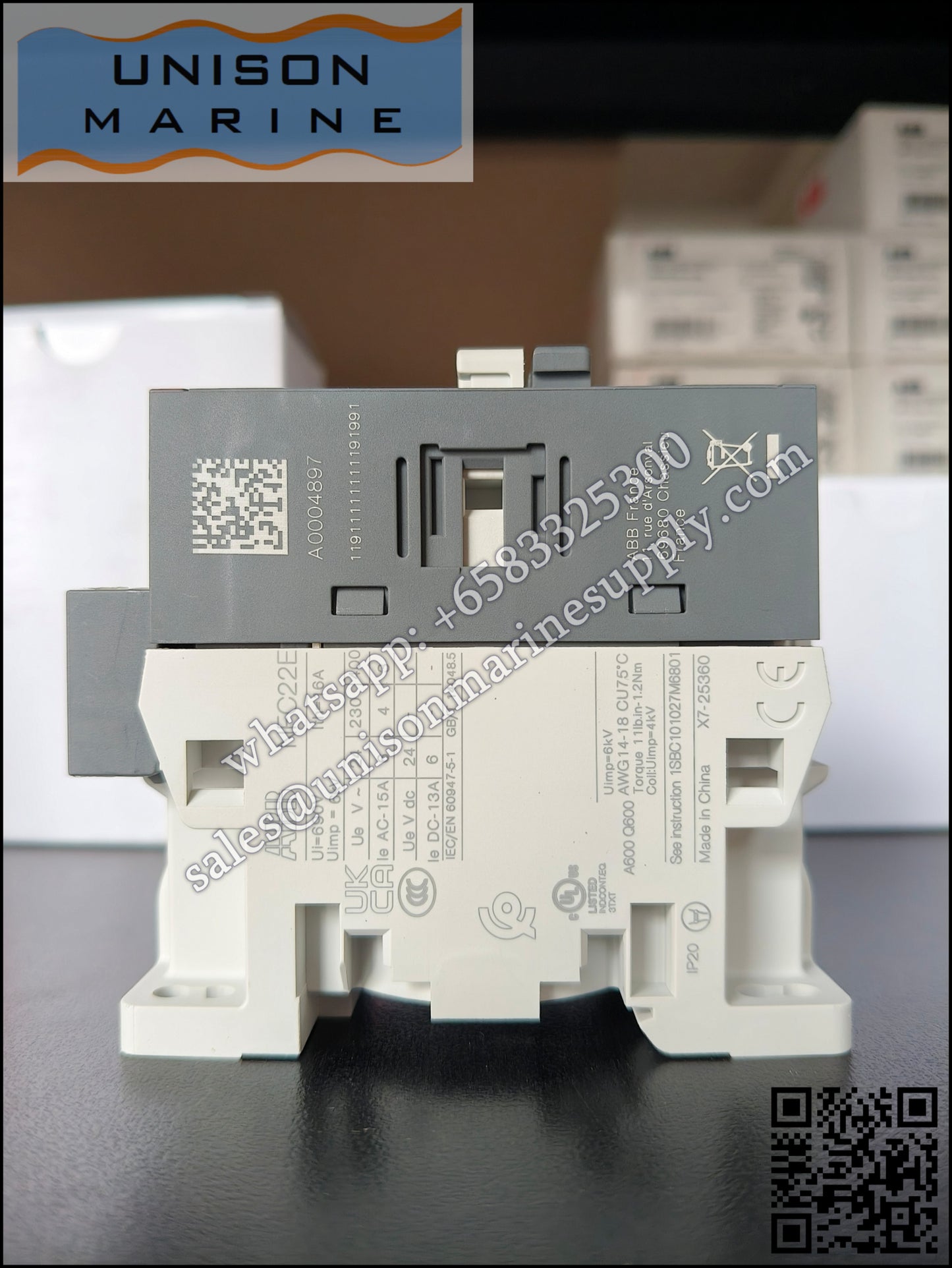 ABB Magnetic Contactors Relay : NFC40E-80
