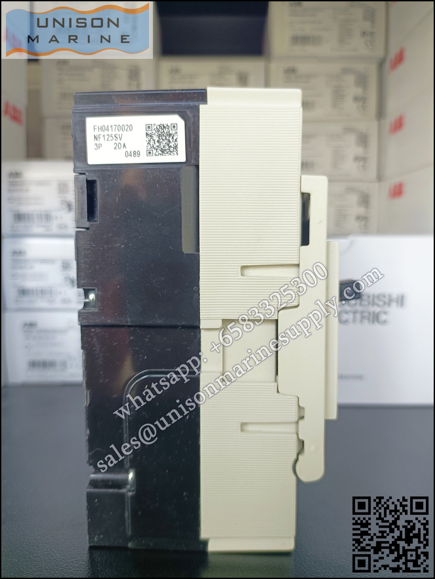 MITSUBISHI Low-voltage Circuit Breakers: NF125-SV 3P 20A