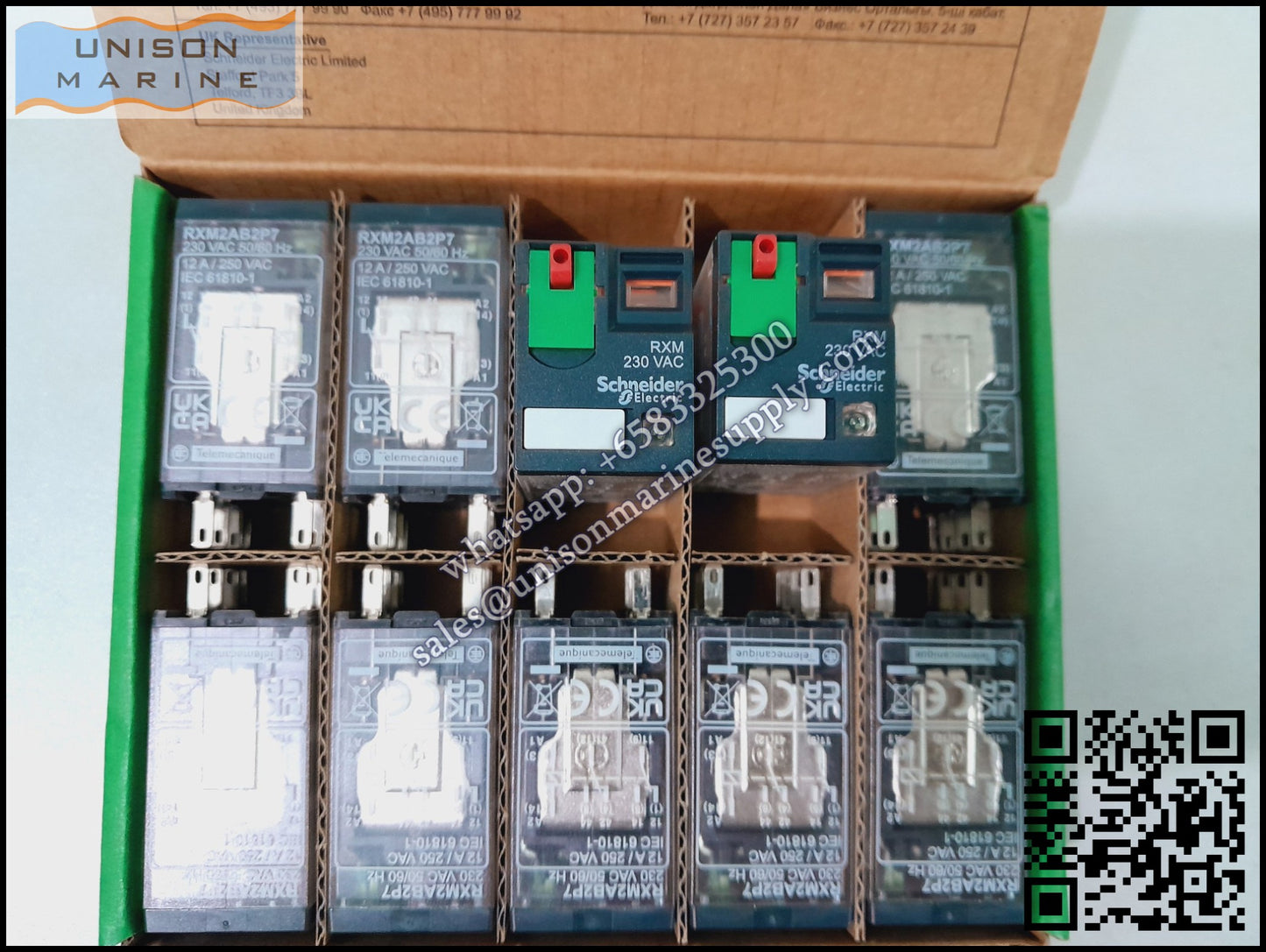 Schneider Harmony Electromechanical Relays: RUMC32B7, 10A 3C/O 24VAC