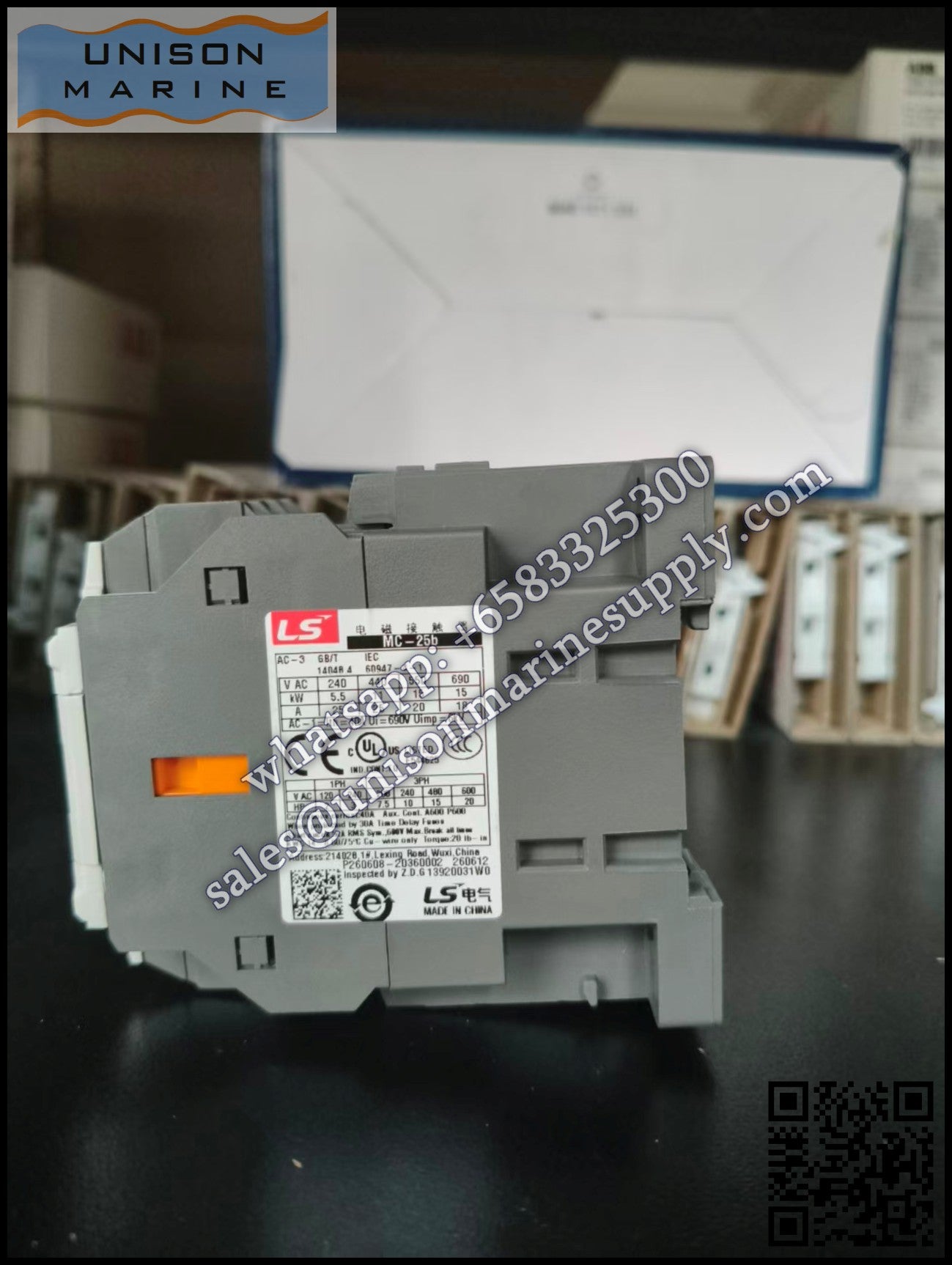 LS ELECTRIC - Contactor MC-25b 440VAC 1A1B