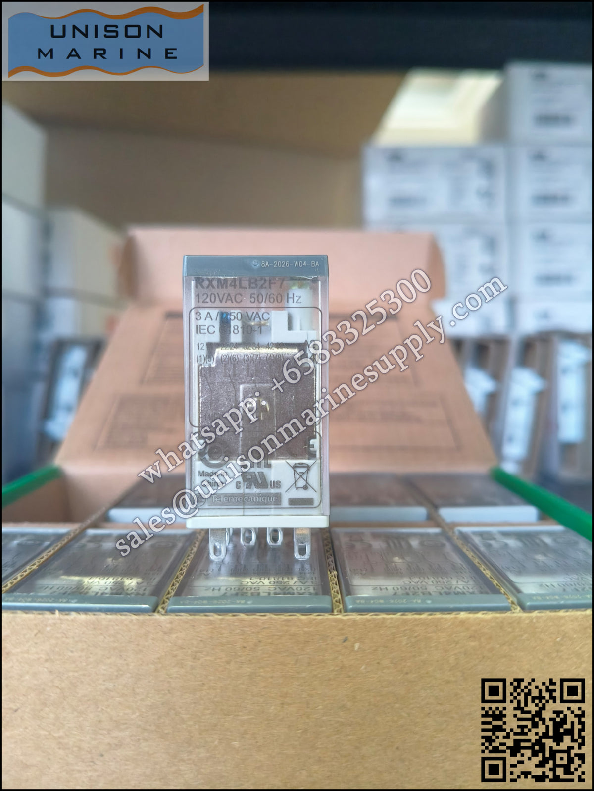 Schneider Harmony Timer Relays: RXM4LB2F7, 4C/O 120Vac
