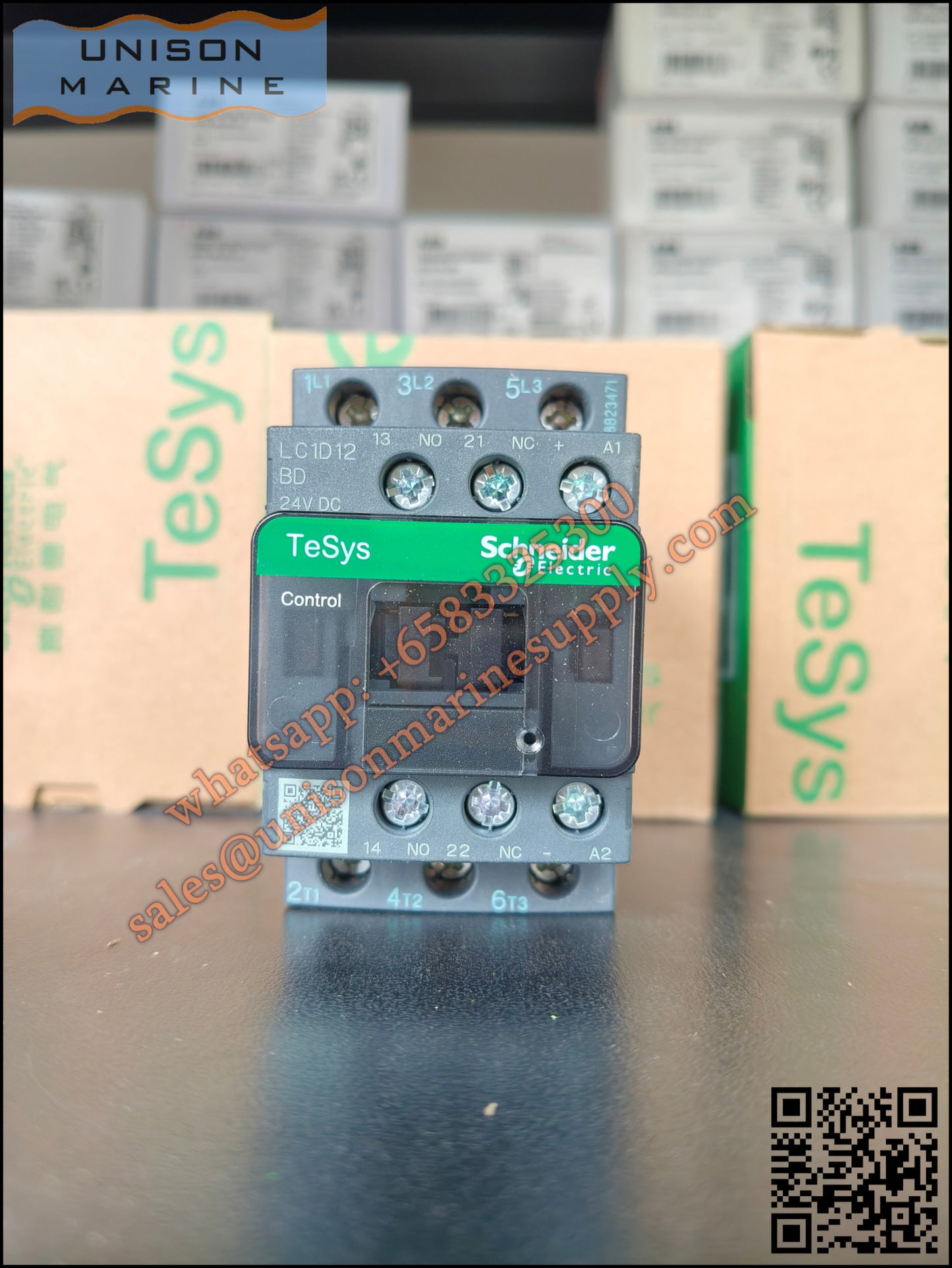 Schneider TeSys Deca Contactors : LC1D12BD