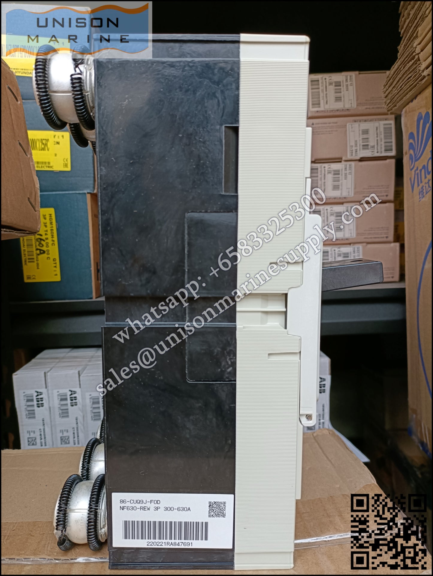 MITSUBISHI Low-voltage Circuit Breakers: NF630-REW 3P 300-630A