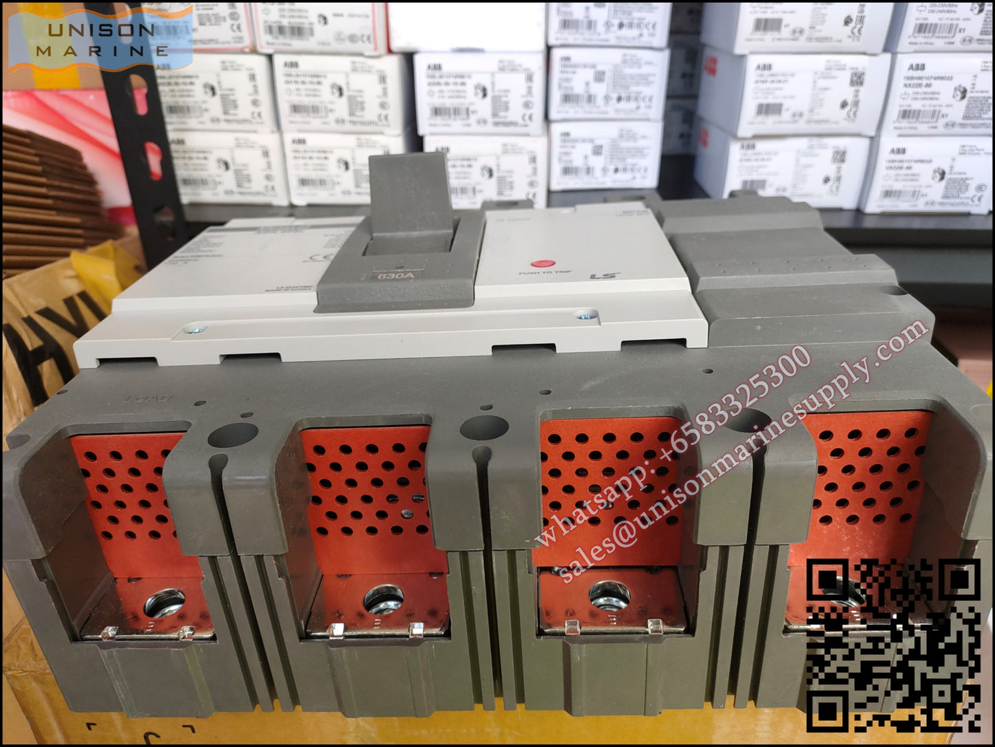 LS Metasol marine circuit breaker- ABN604C 4P 630A