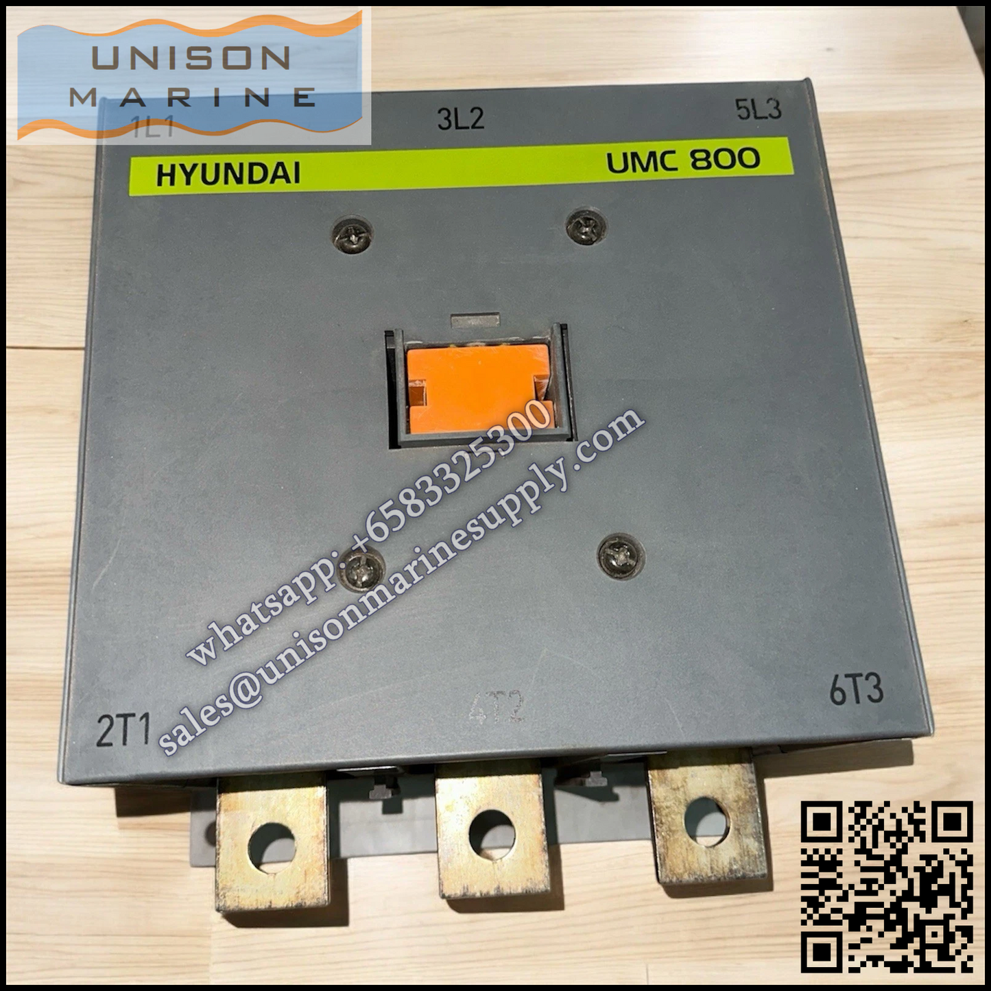 Hyundai Marine Magnetic Contactors: UMC800