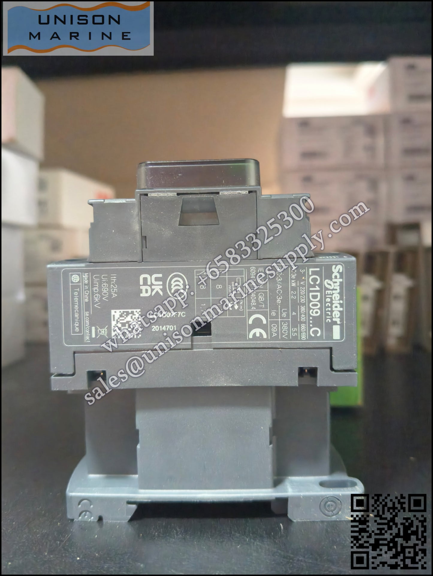 Schneider TeSys Deca Contactors : LC1D09F7C
