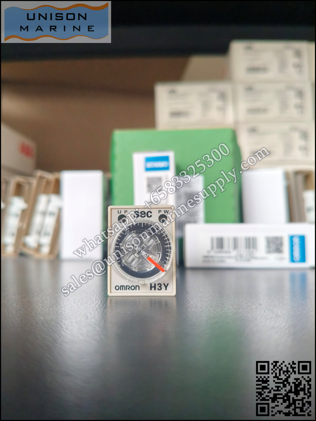 Omron Solid-state Timer:H3Y-4-C 60S,220VAC