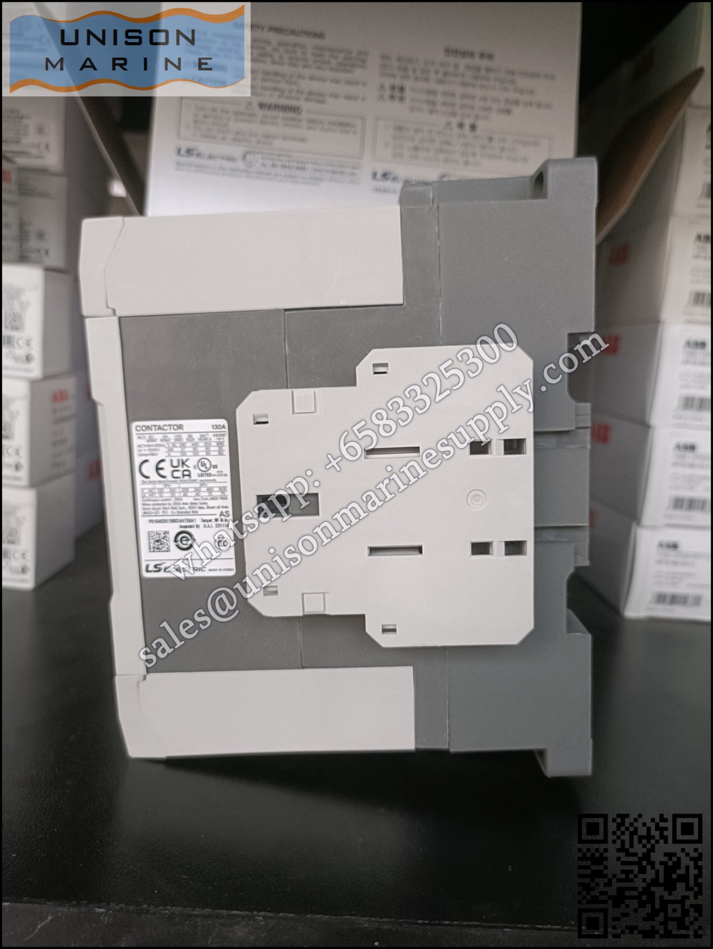 LS ELECTRIC - Contactor MC-130A 100-240VAC 2A2B