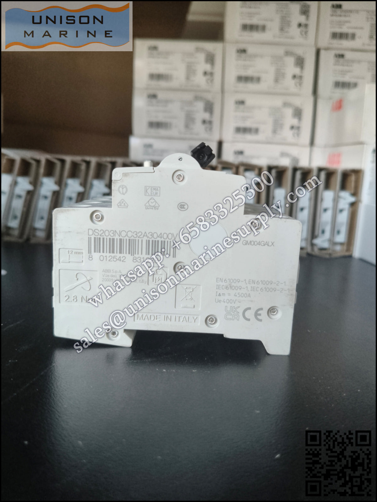 ABB Residual Current Circuit Breaker with Overcurrent Protection: DS203NC C32 A30, 2CSR256140R1324