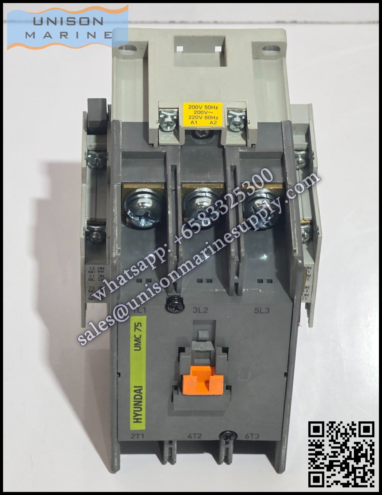Hyundai Marine Magnetic Contactors: UMC75