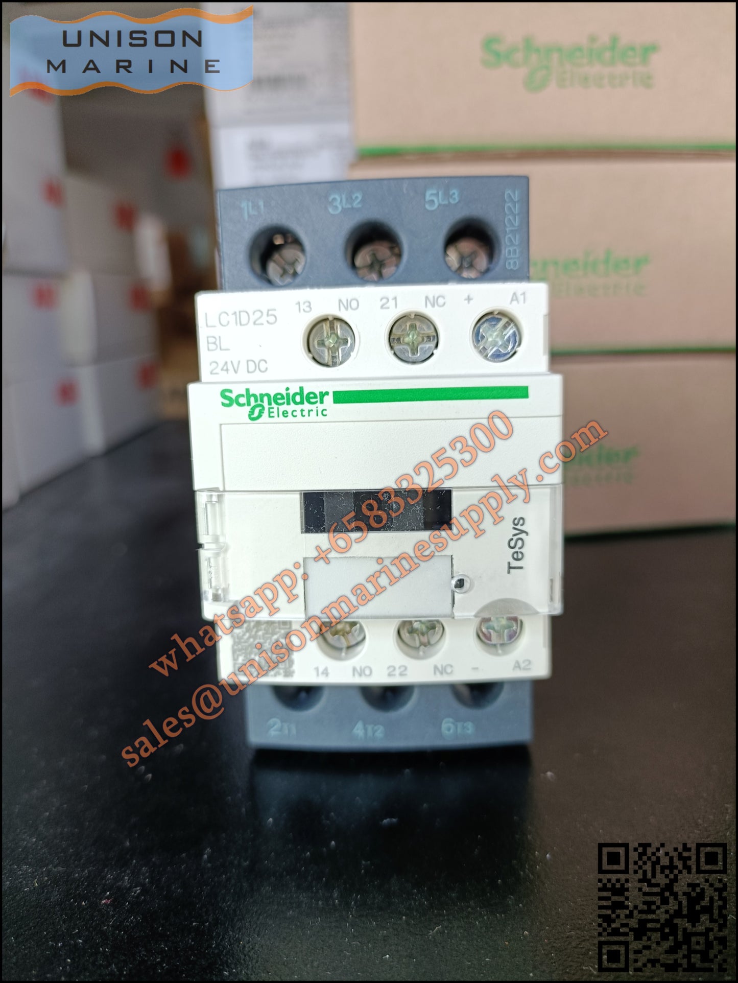 Schneider TeSys Deca Contactors : LC1D25BL