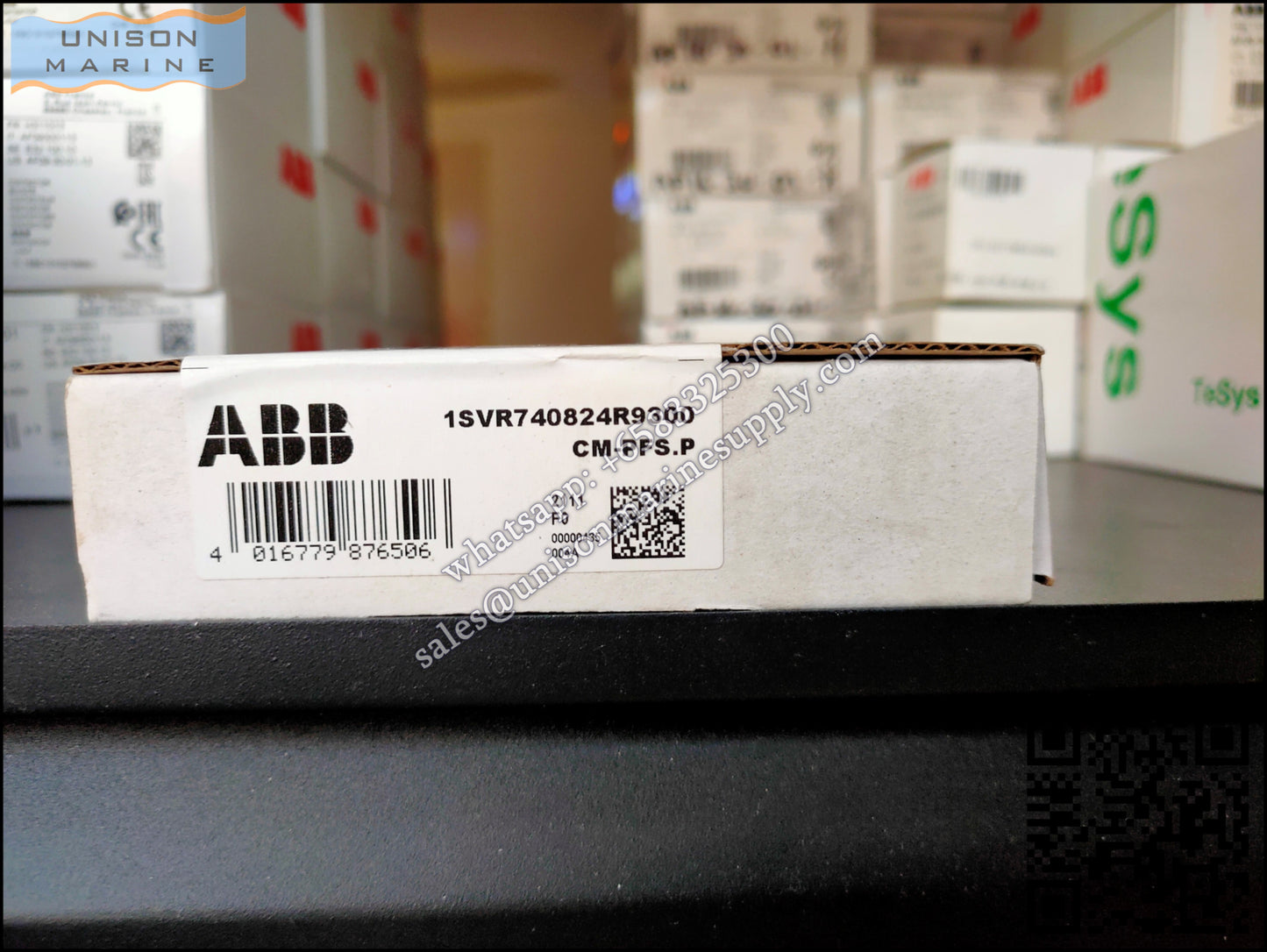 ABB Phase Monitoring Relay CM-PFS.P 2c/o, L1-L2-L3=200-500VAC 50/60Hz