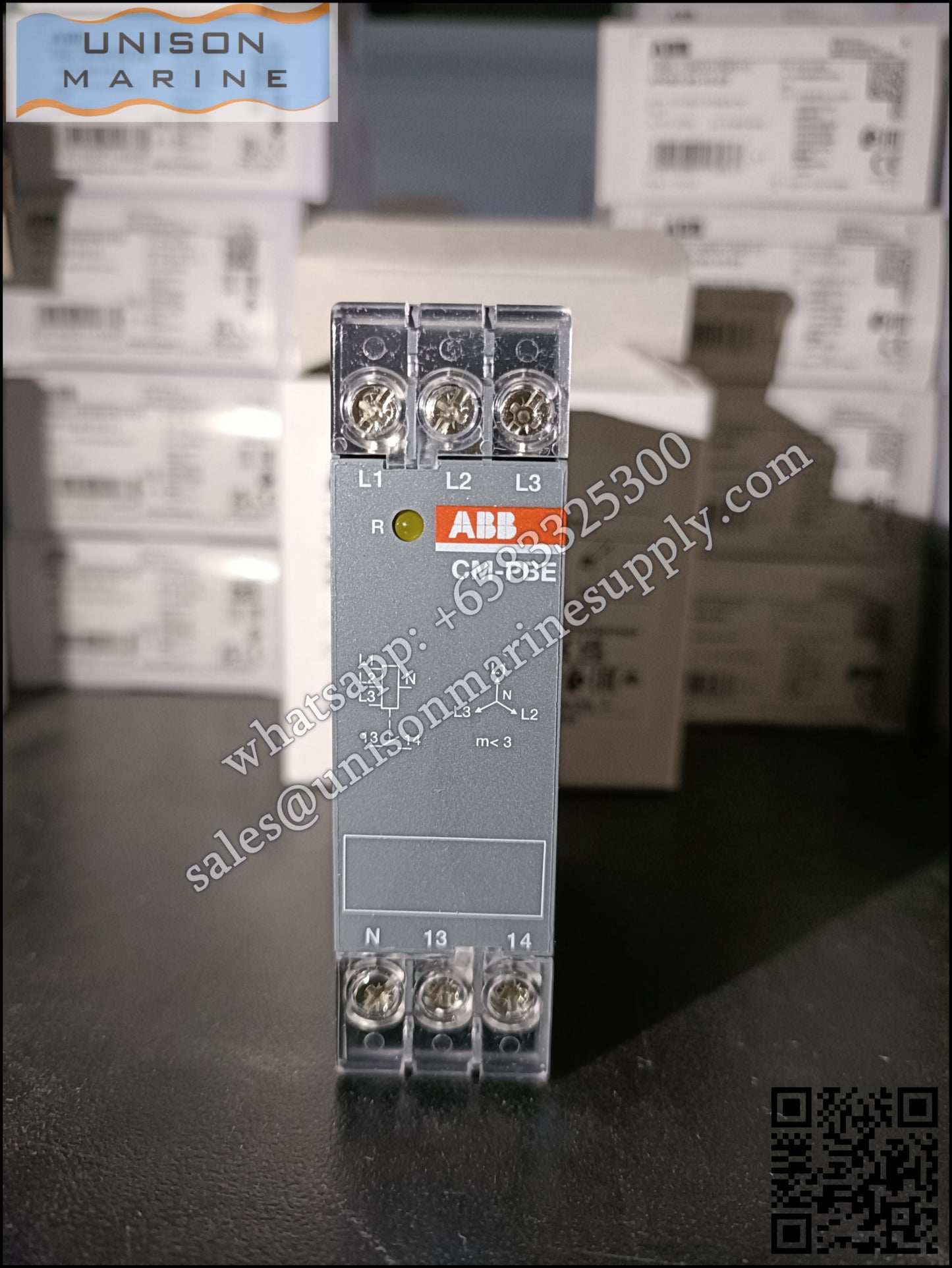 ABB Phase loss monitoring relay 1n/o, CM-PBE,1SVR550881R9400