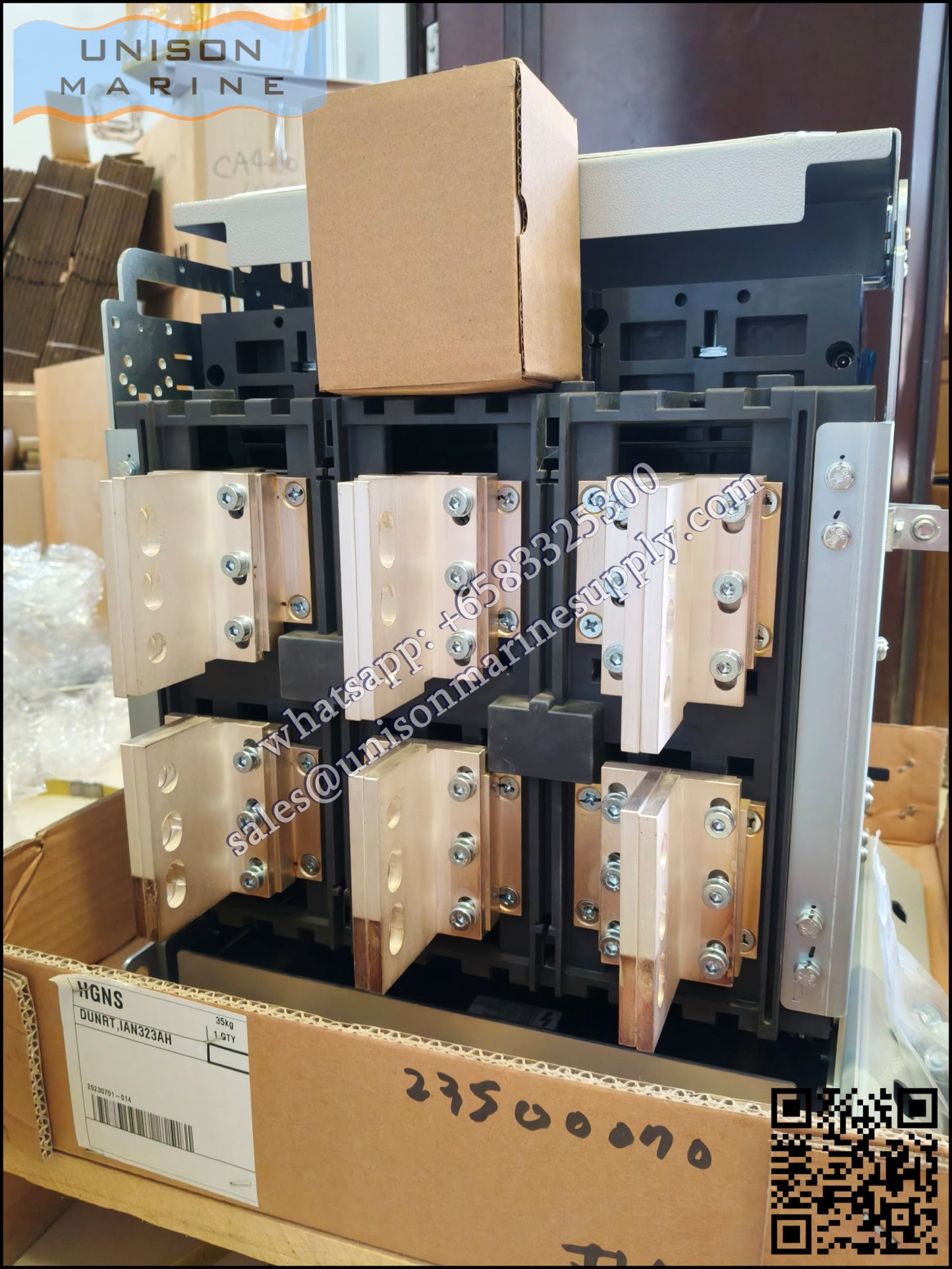 Hyundai Marine Air Circuit Breakers(ACB) ：HGN20 3P Draw-out Type