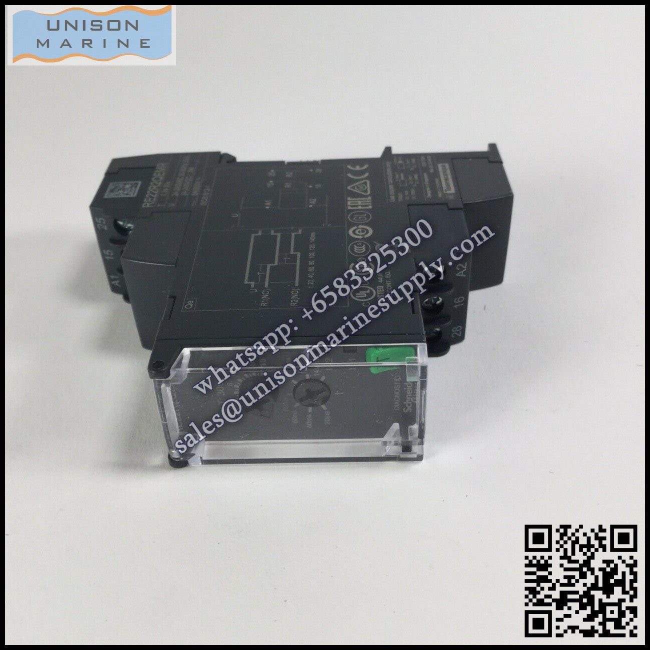 Schneider Harmony Timer Relays: RE22R2QEMR, 0.3...30s, star delta 24...240V