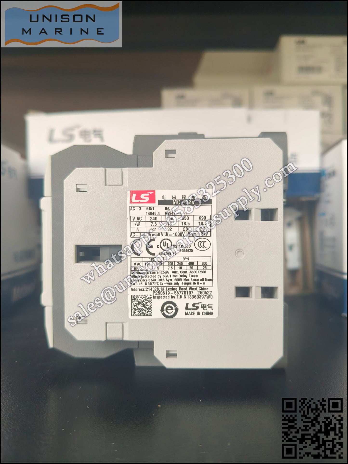 LS ELECTRIC - Contactor MC-32A 440VAC 1A1B
