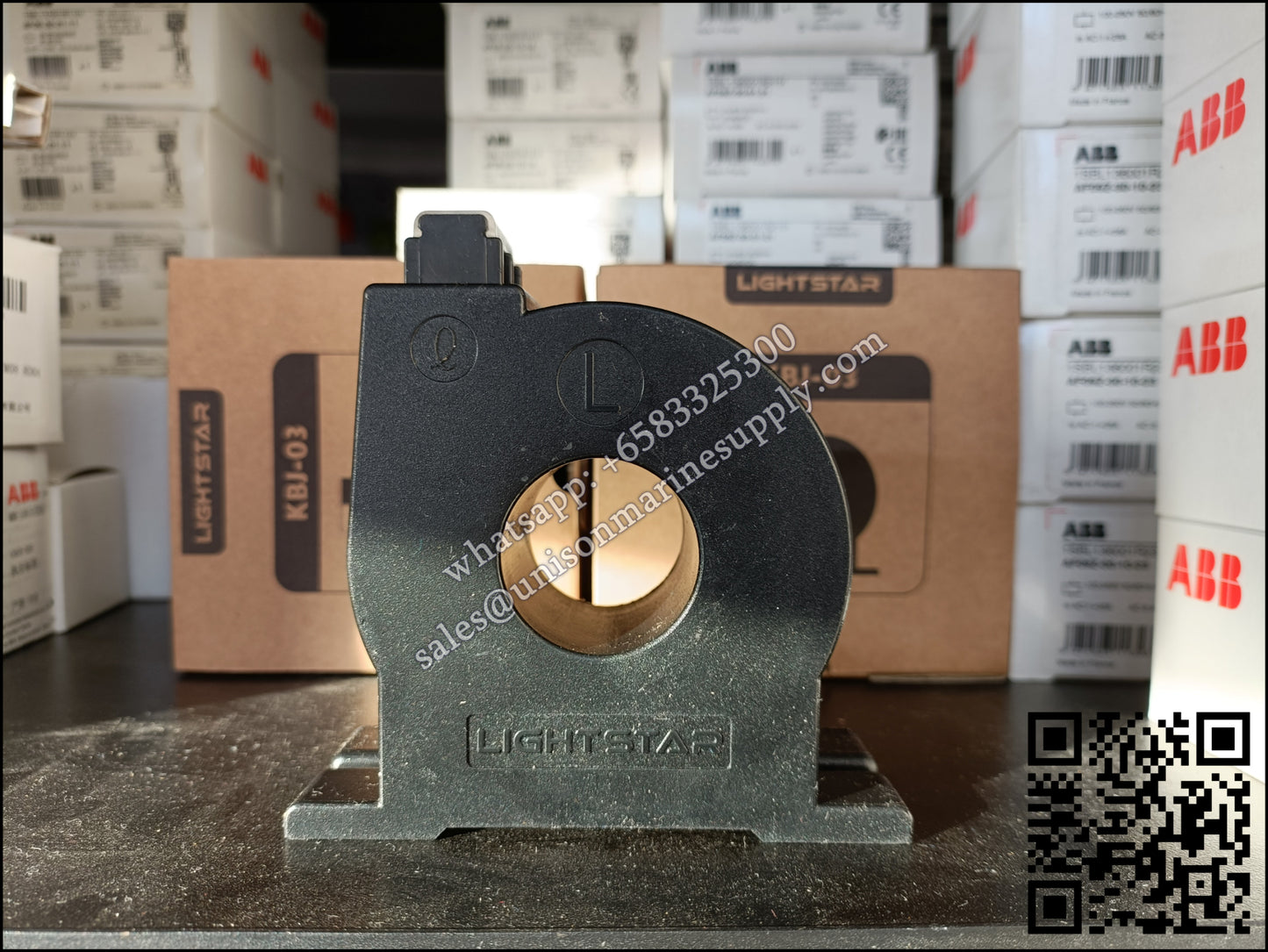 LIGHTSTAR Current Transformer KBJ-03 Class 1.0 250/5A 15VA