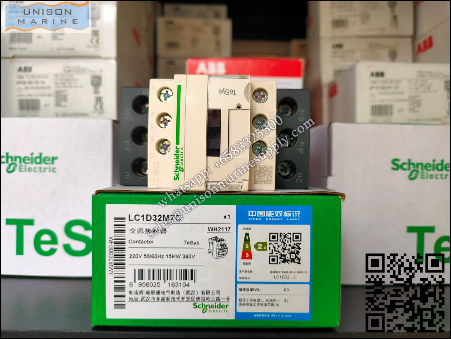 Schneider TeSys Deca Contactors : LC1D32M7C