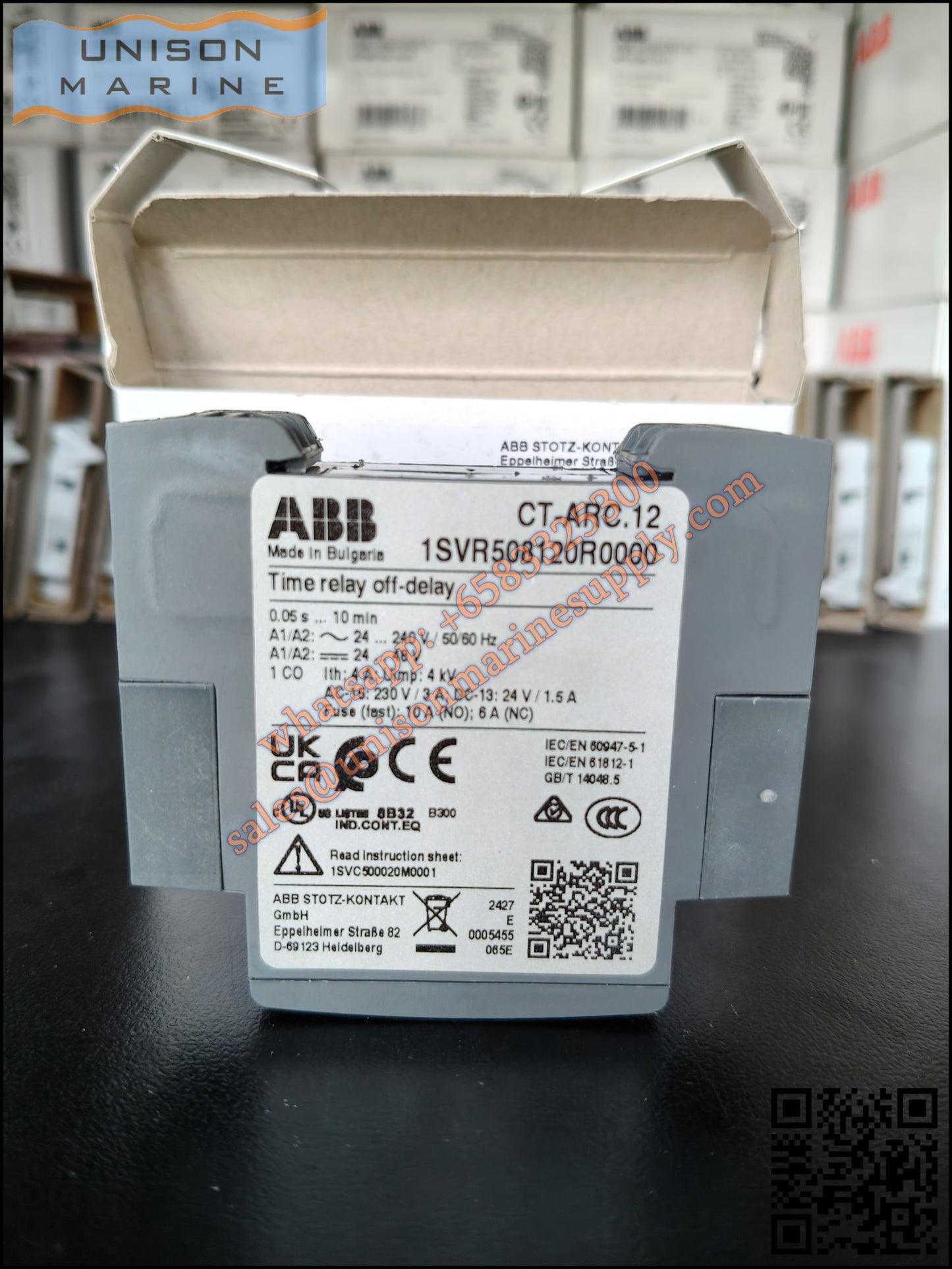 ABB Electronic Time Relay CT-ARC.12, 1SVR508120R0000