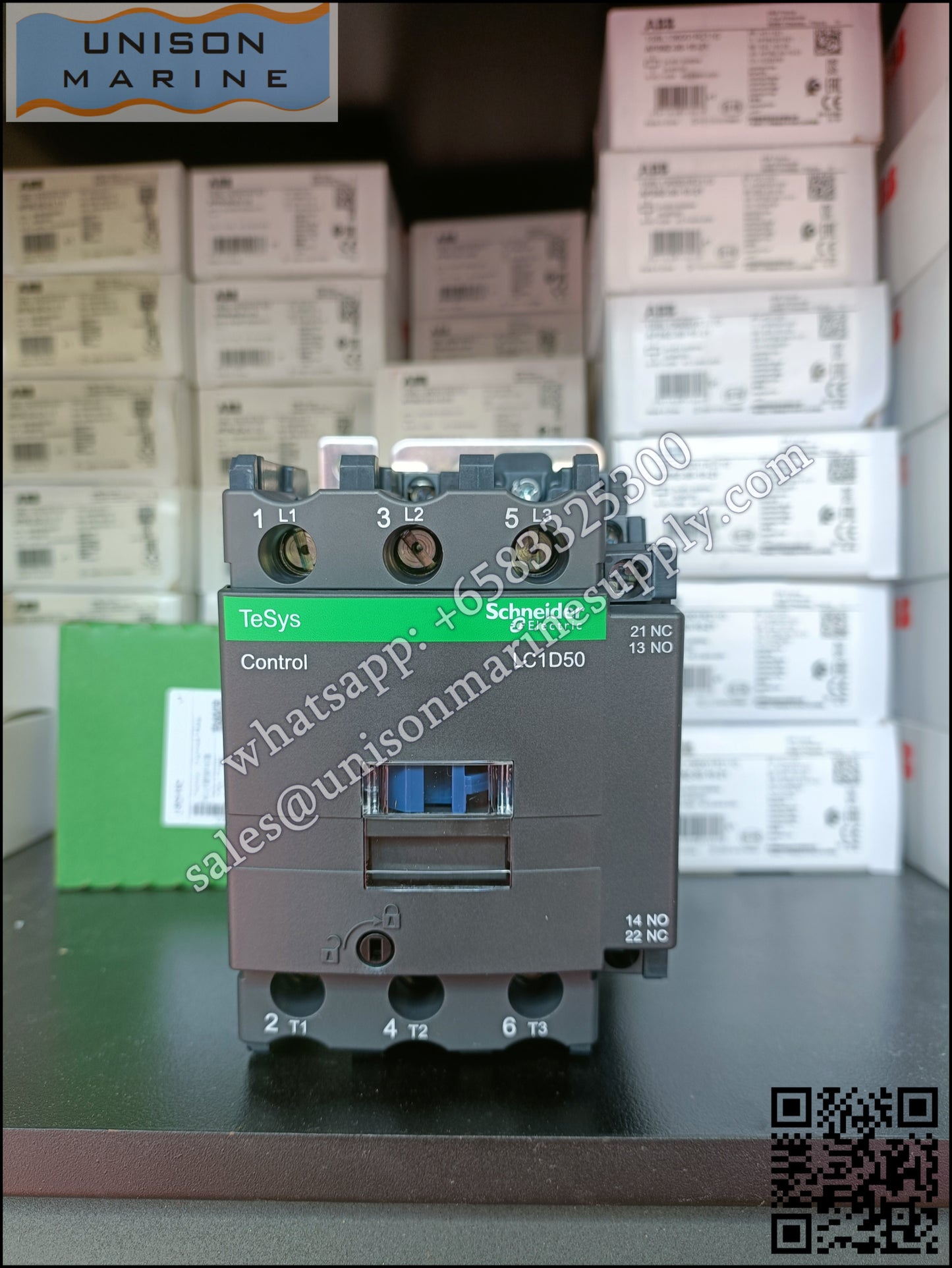 Schneider TeSys Deca Contactors : LC1D50M7C