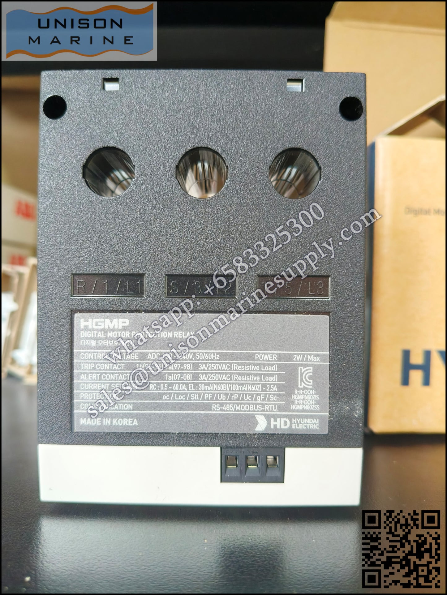 Hyundai digital motor protection relay:HGMPN60I