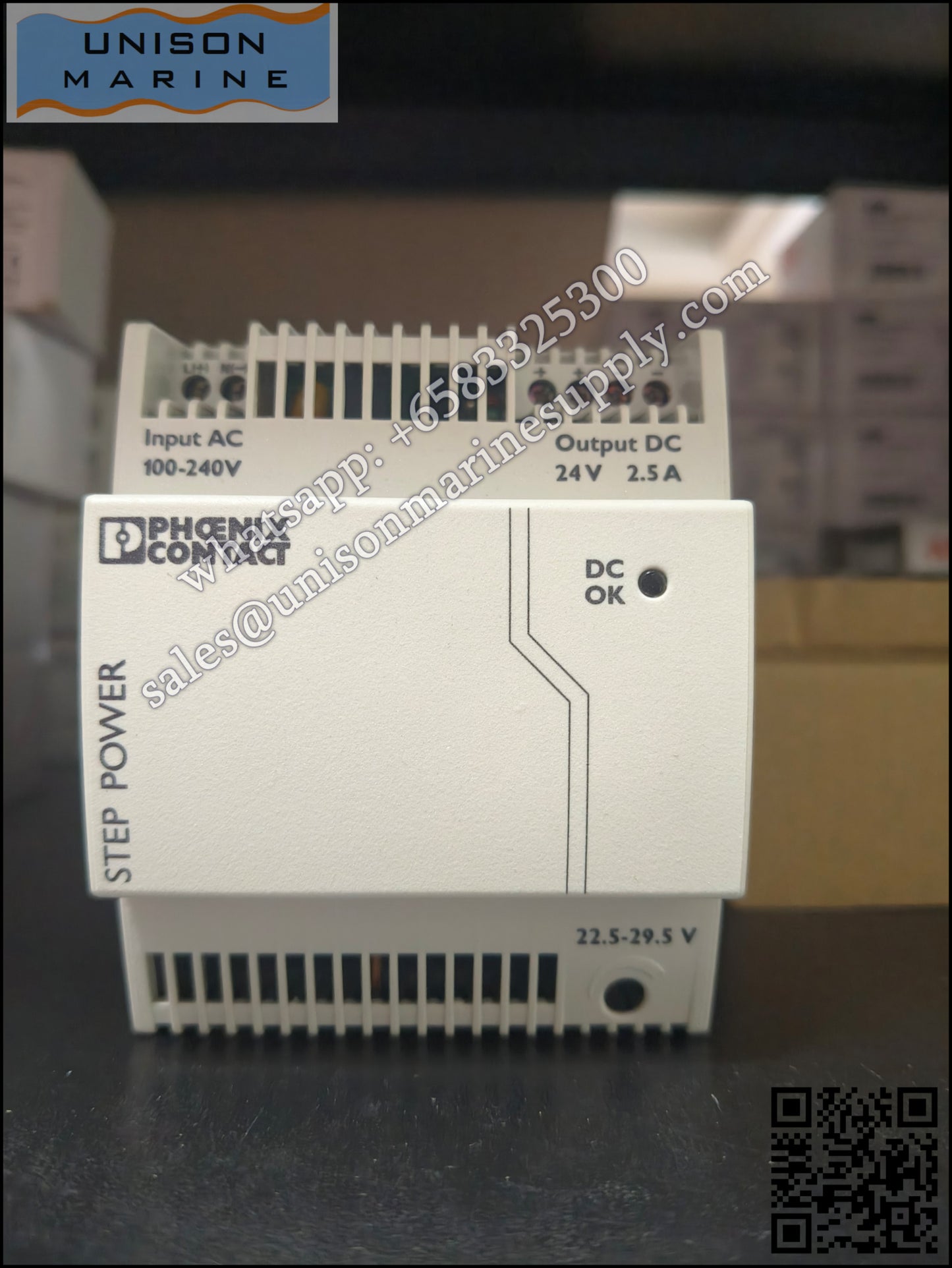 Phoenix Contact DIN Rail Power Supply：STEP-PS/ 1AC/24DC/2.5,2868651