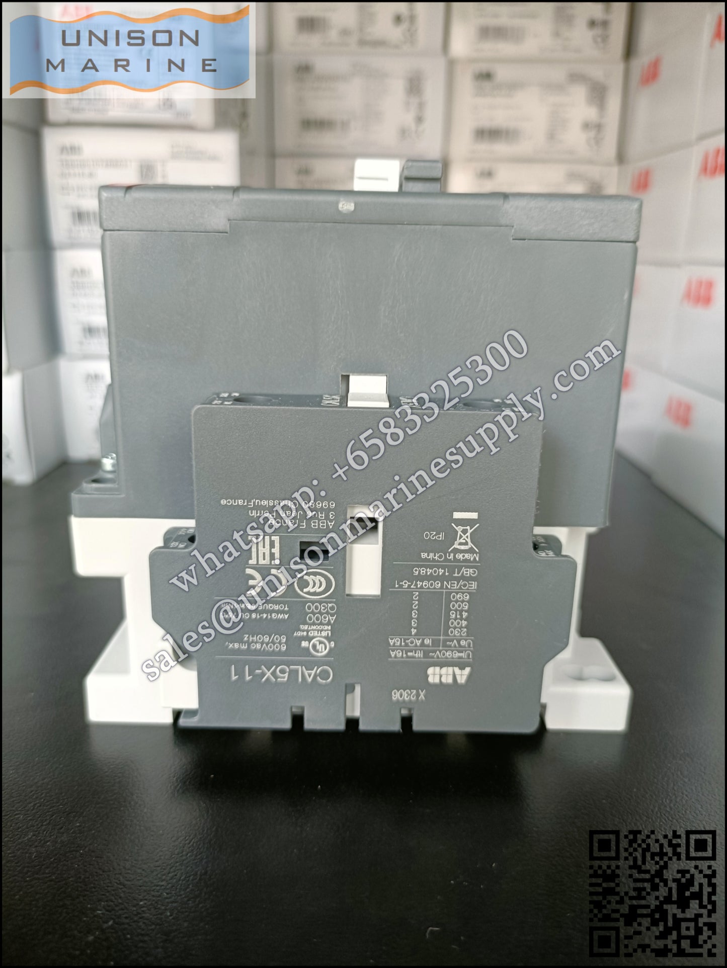 ABB Magnetic Contactors AX Series : AX50-30-11-80*220-230V50Hz/230-240V60Hz,1SBL351074R8011