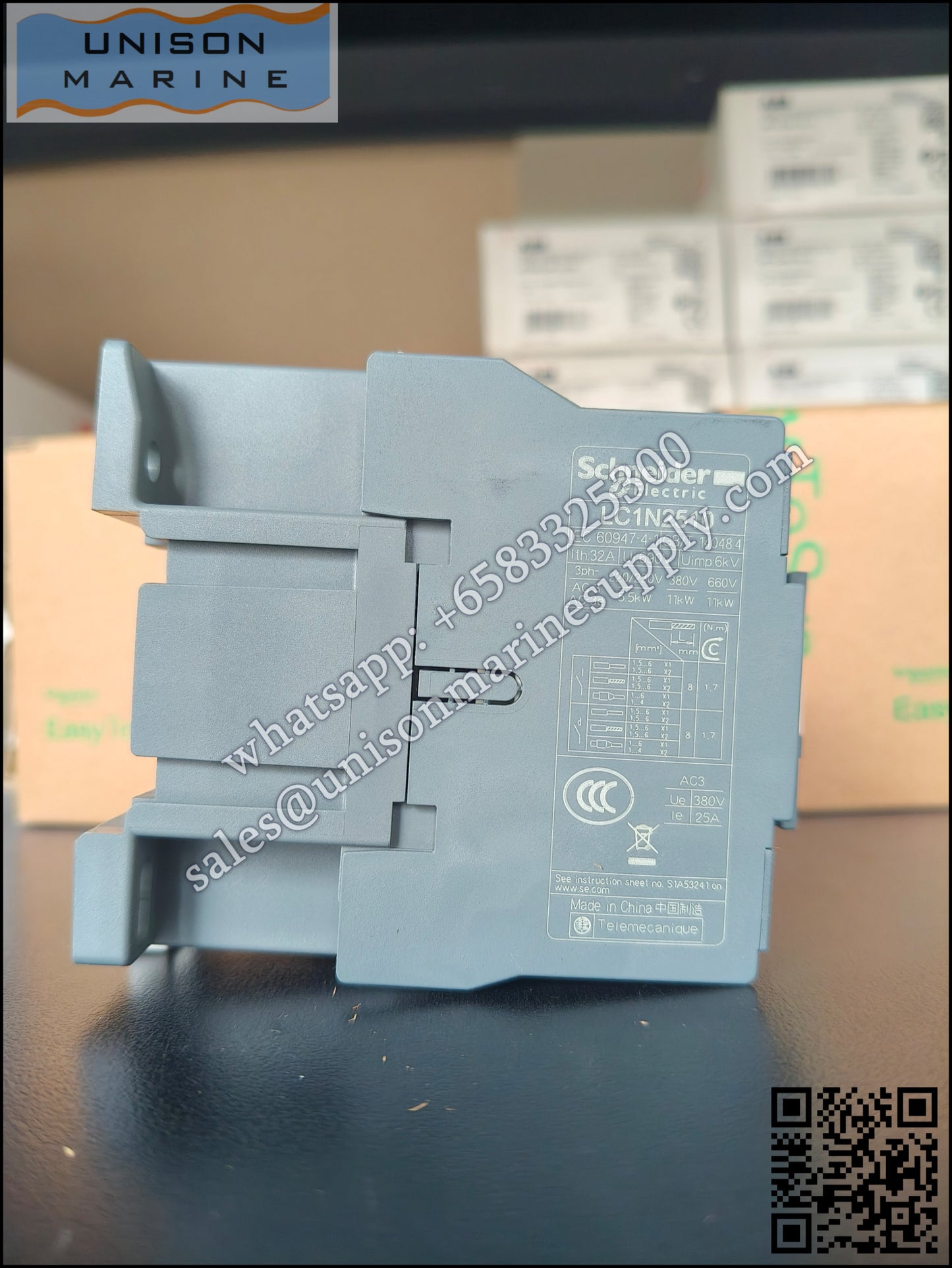 Schneider TeSys Deca Contactors : LC1N2510M5N