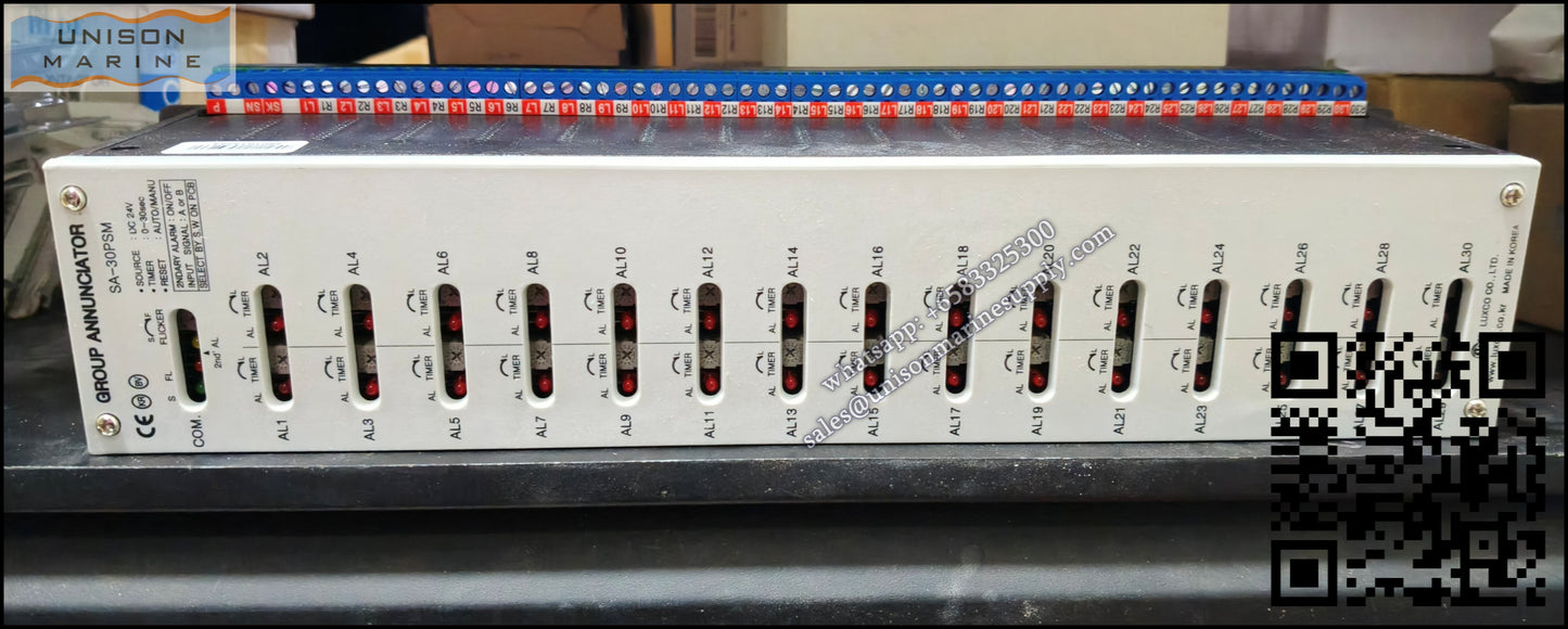 Westronics (LUXCO) Marine Group Annunciator :SA-30PSM