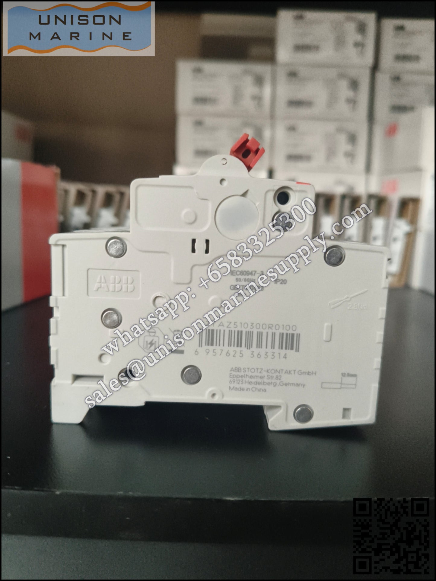 ABB Switch Disconnector: SD203/100 3P 100A, 2TAZ510300R0100