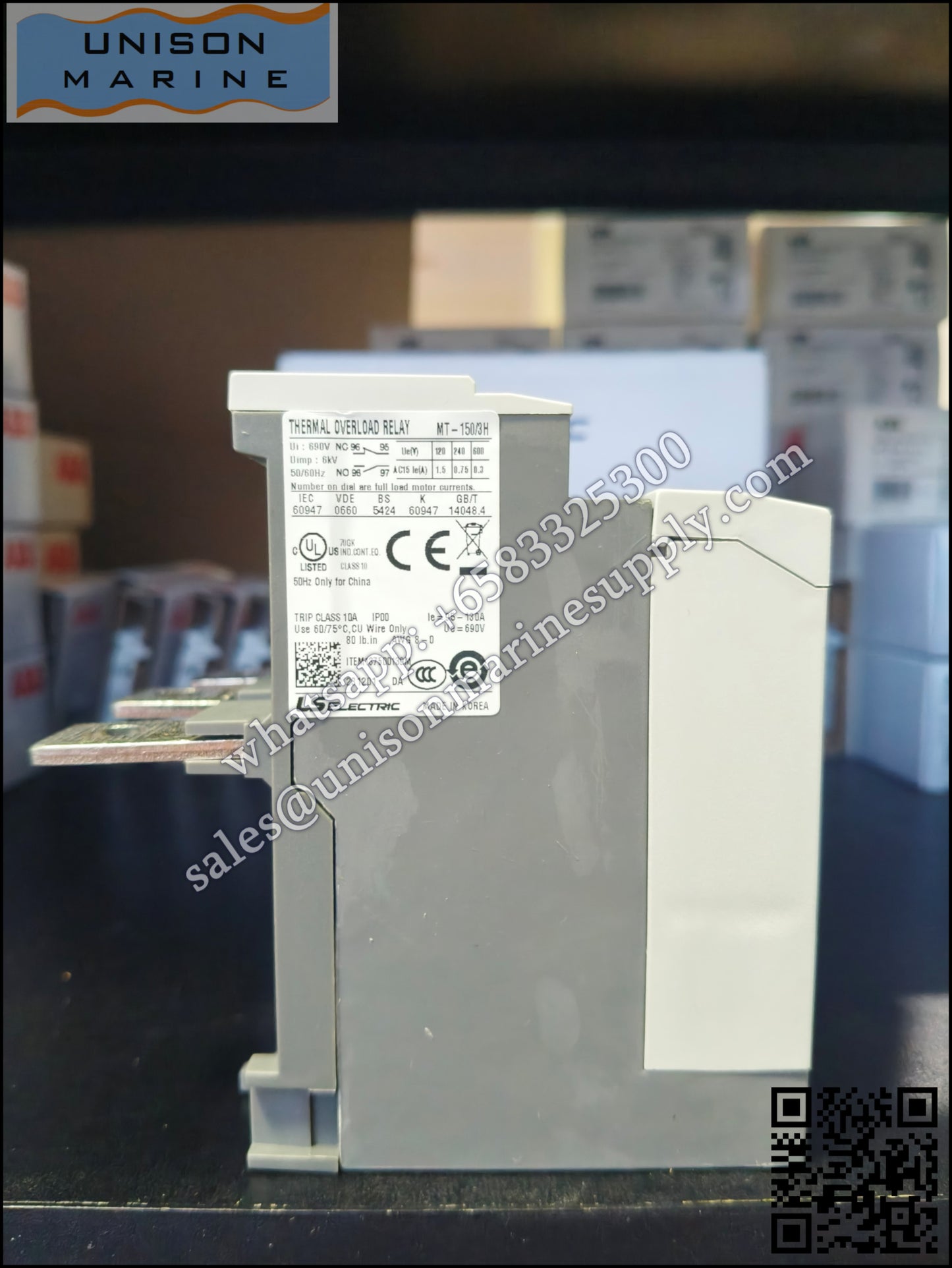 LS ELECTRIC - Thermal overload relay MT-150/3H