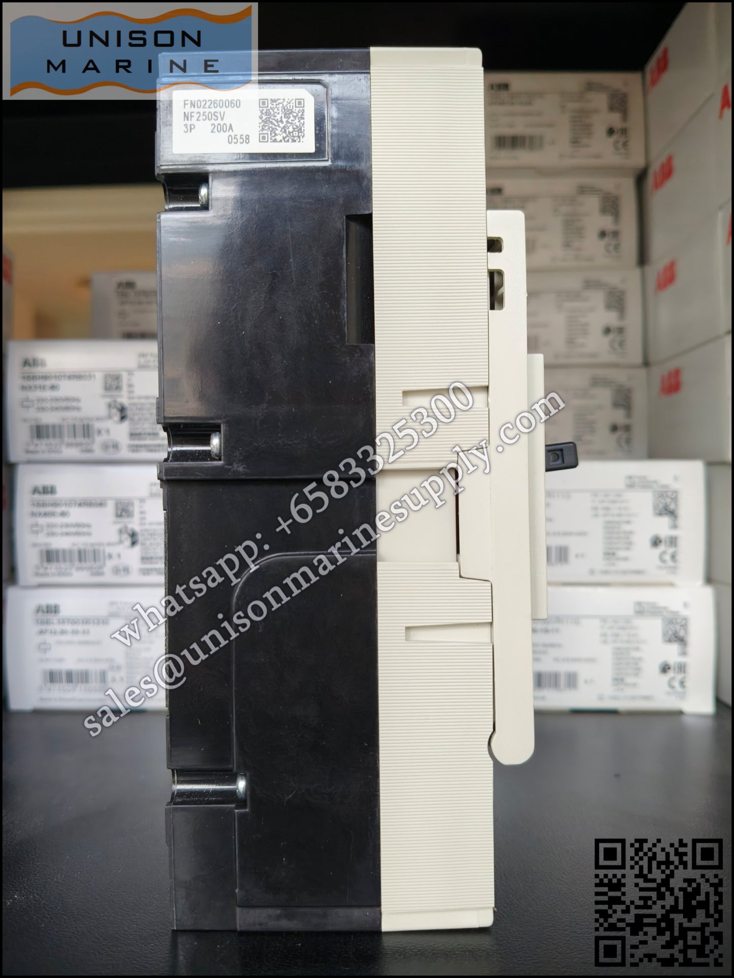 MITSUBISHI Low-voltage Circuit Breakers: NF250-SV 3P 200A
