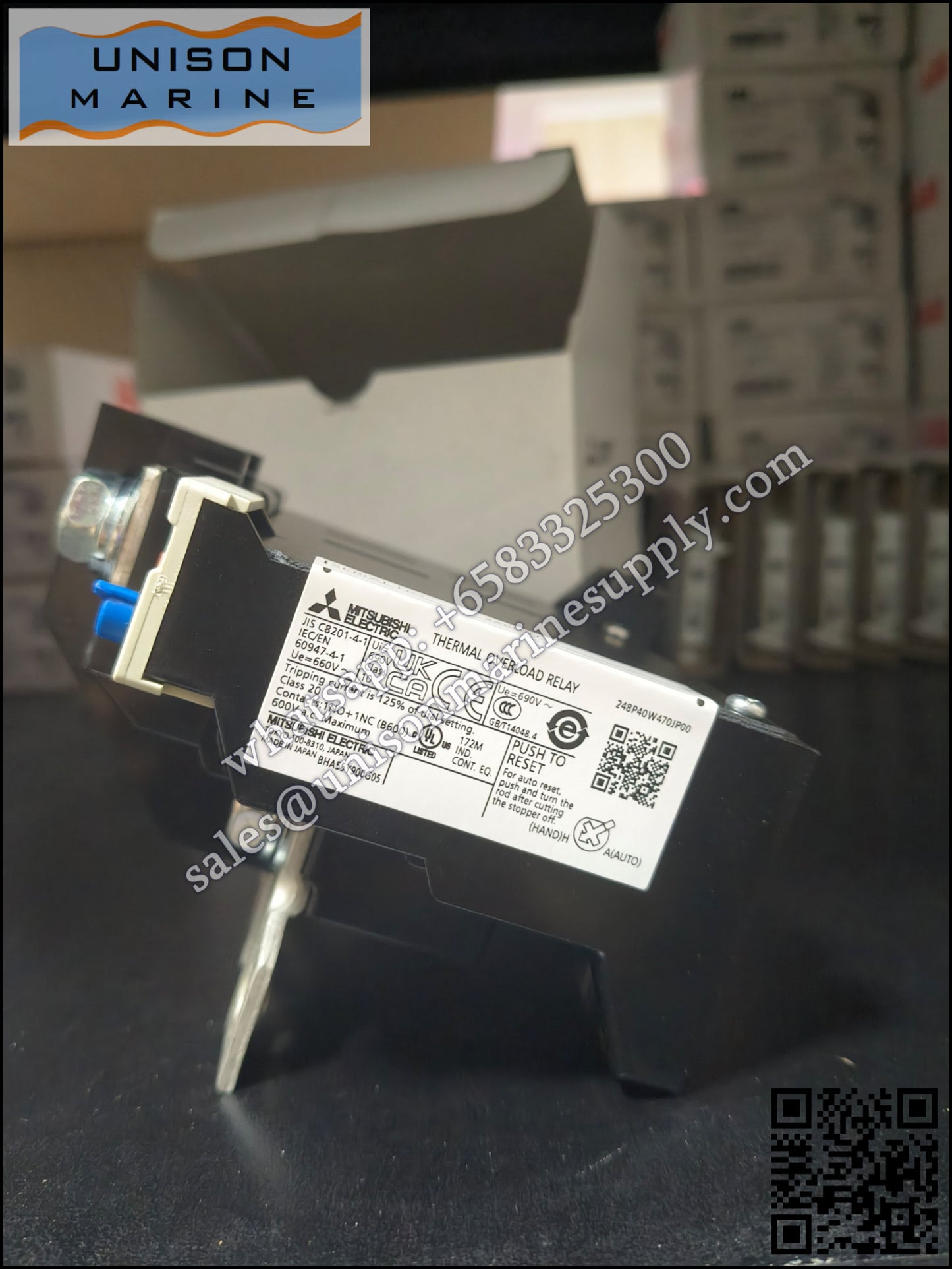 MITSUBISHI Thermal overload relay: TH-N120KPTA 125A (85-125A)