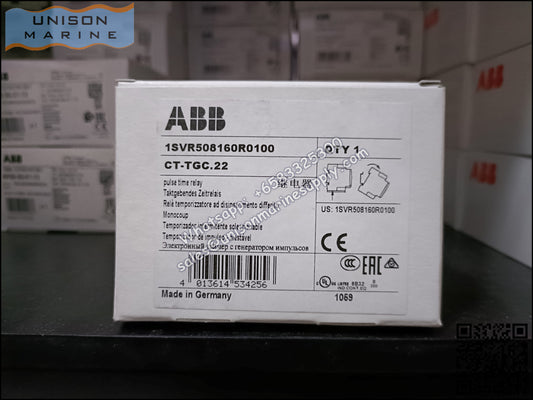 ABB Marine Relay CT-TGC.22 AC24-240V 0.05s-100h