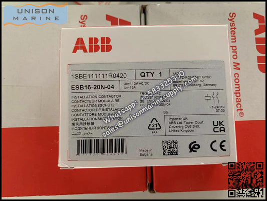 ABB Installation contactors ESB Series :ESB16-20N-04