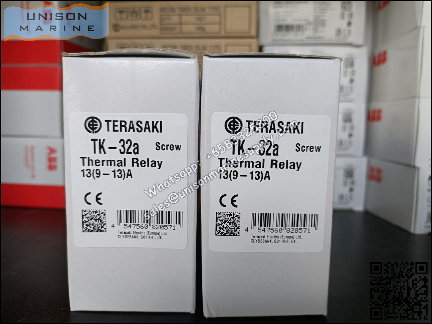 Terasaki Marine Thermal Overload Relay TK-32A （9-13A）