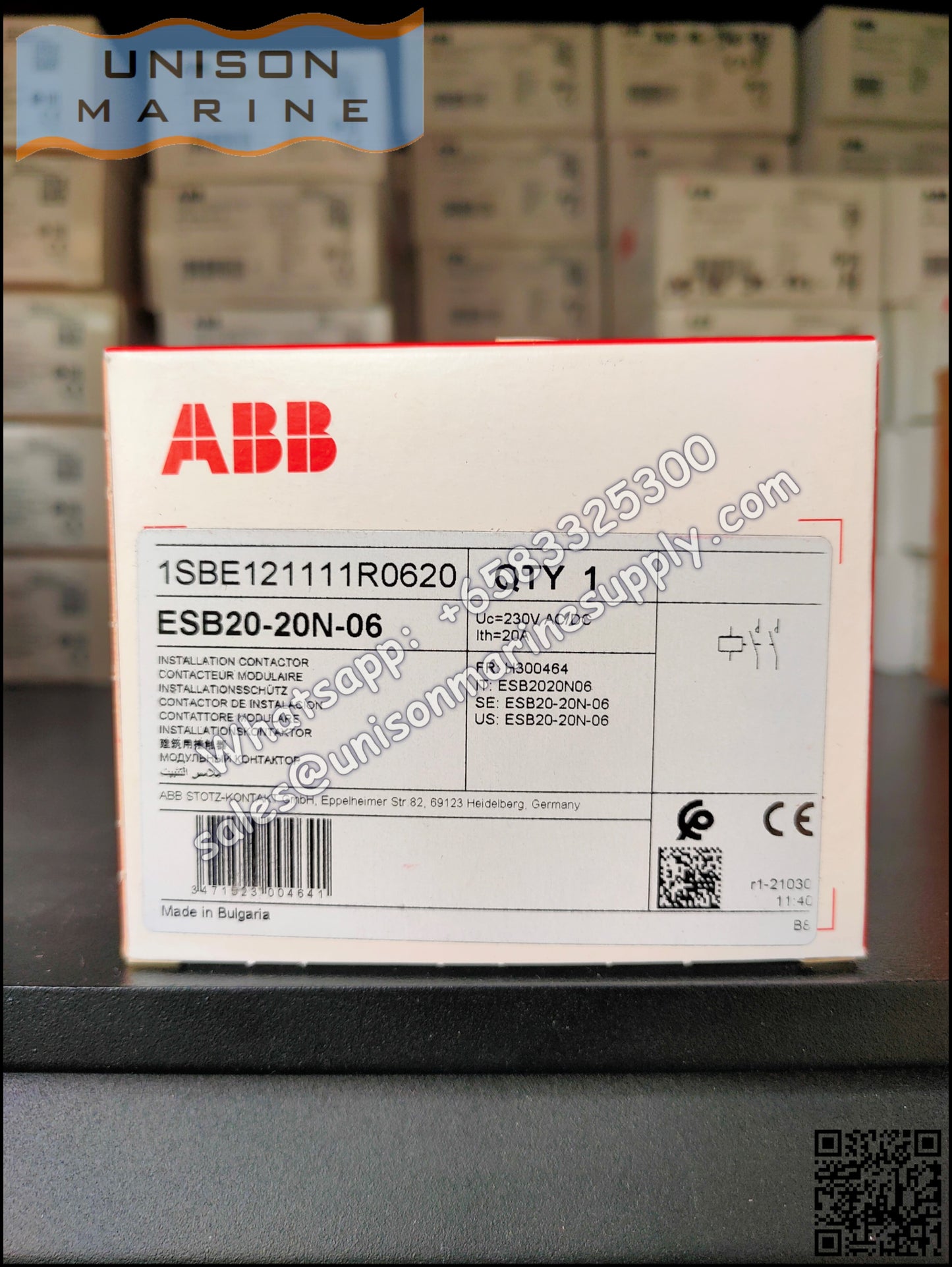 ABB Installation contactors ESB Series ESB20-20N