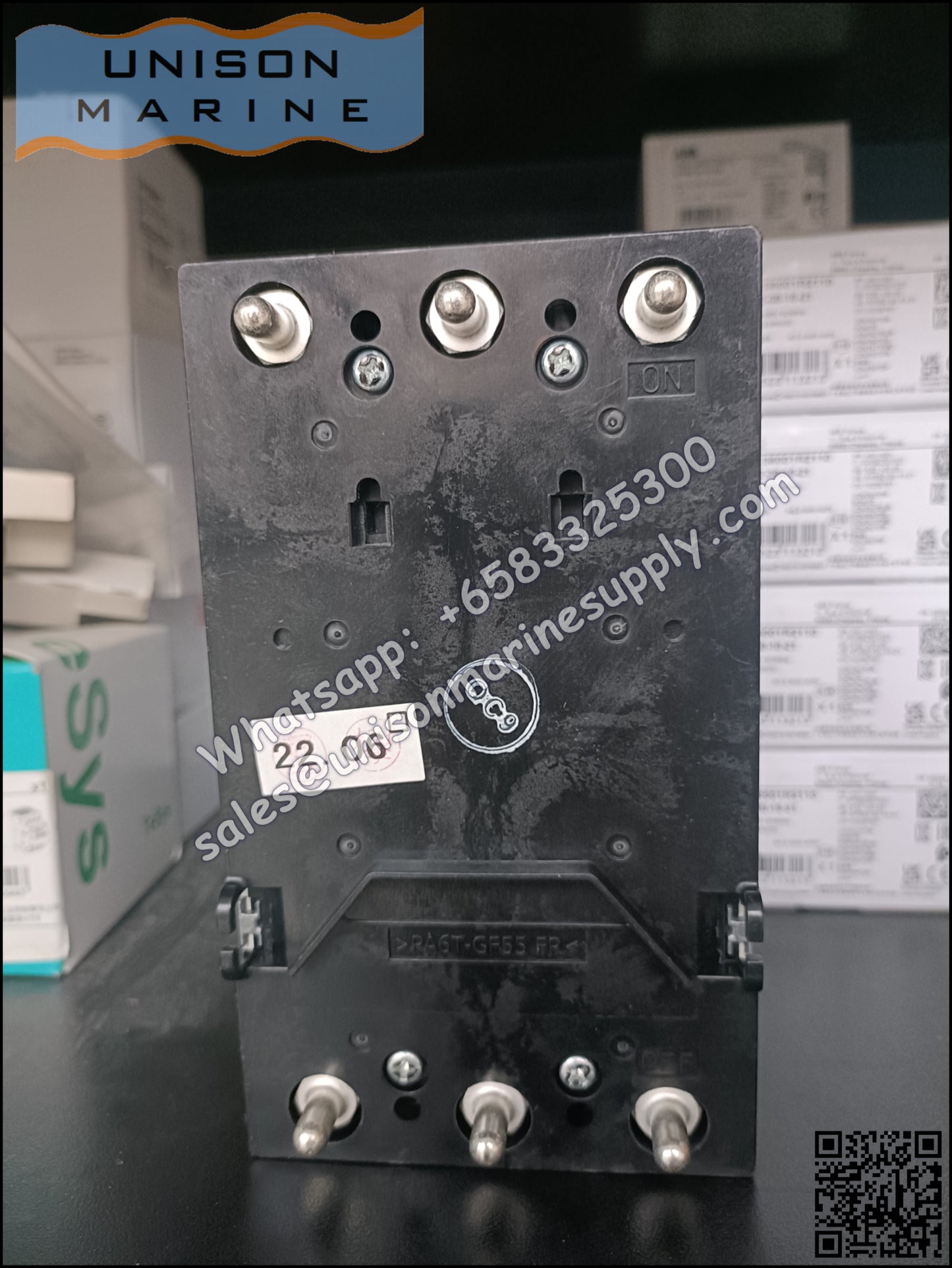 TRASAKI Marine Circuit Breaker (MCCB): S100-NF 20A 3P Fixed / Plug-in Type