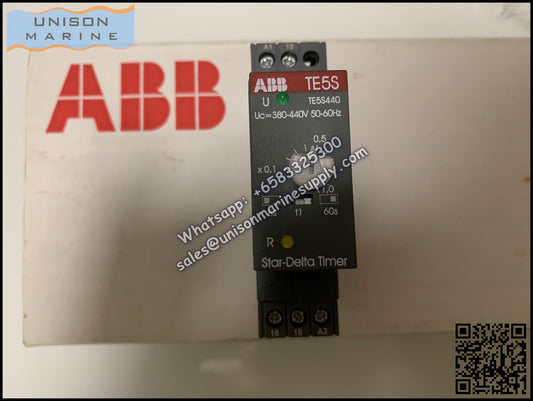 ABB Marine Star-Delta Time Relay TE5S-440 1n/o 380-440VAC