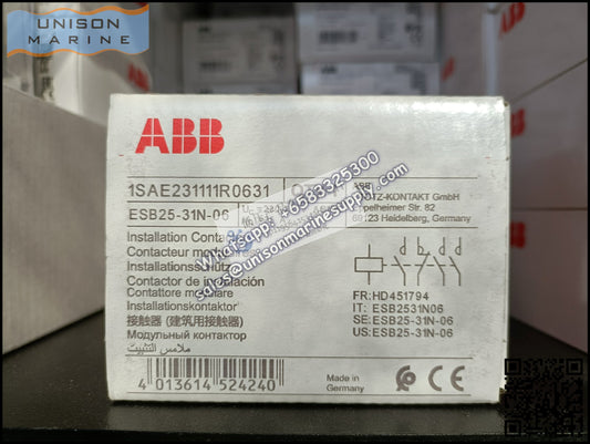 ABB Installation contactors ESB Series ESB25-31N