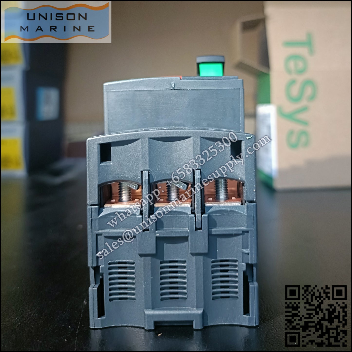 Schneider TeSys Deca Motor circuit breaker: GV2ME06C, 3P 1 to 1.6A