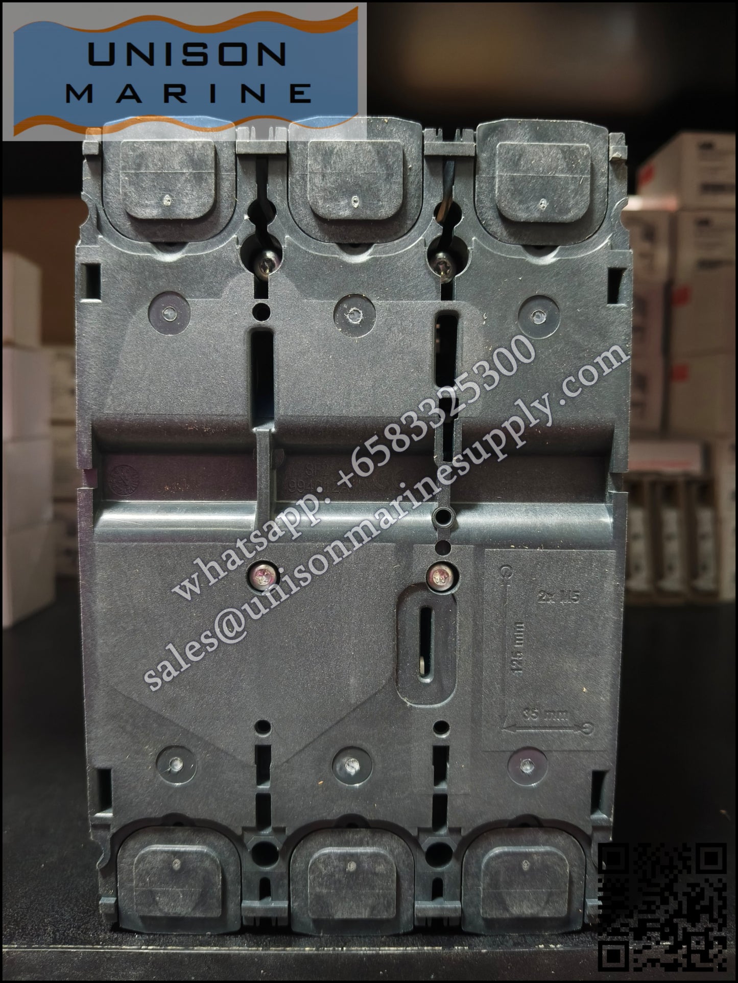 Schneider Electric circuit breaker：NSX100H 70kA AC 3P3D 40A TMD；C10H3TM040