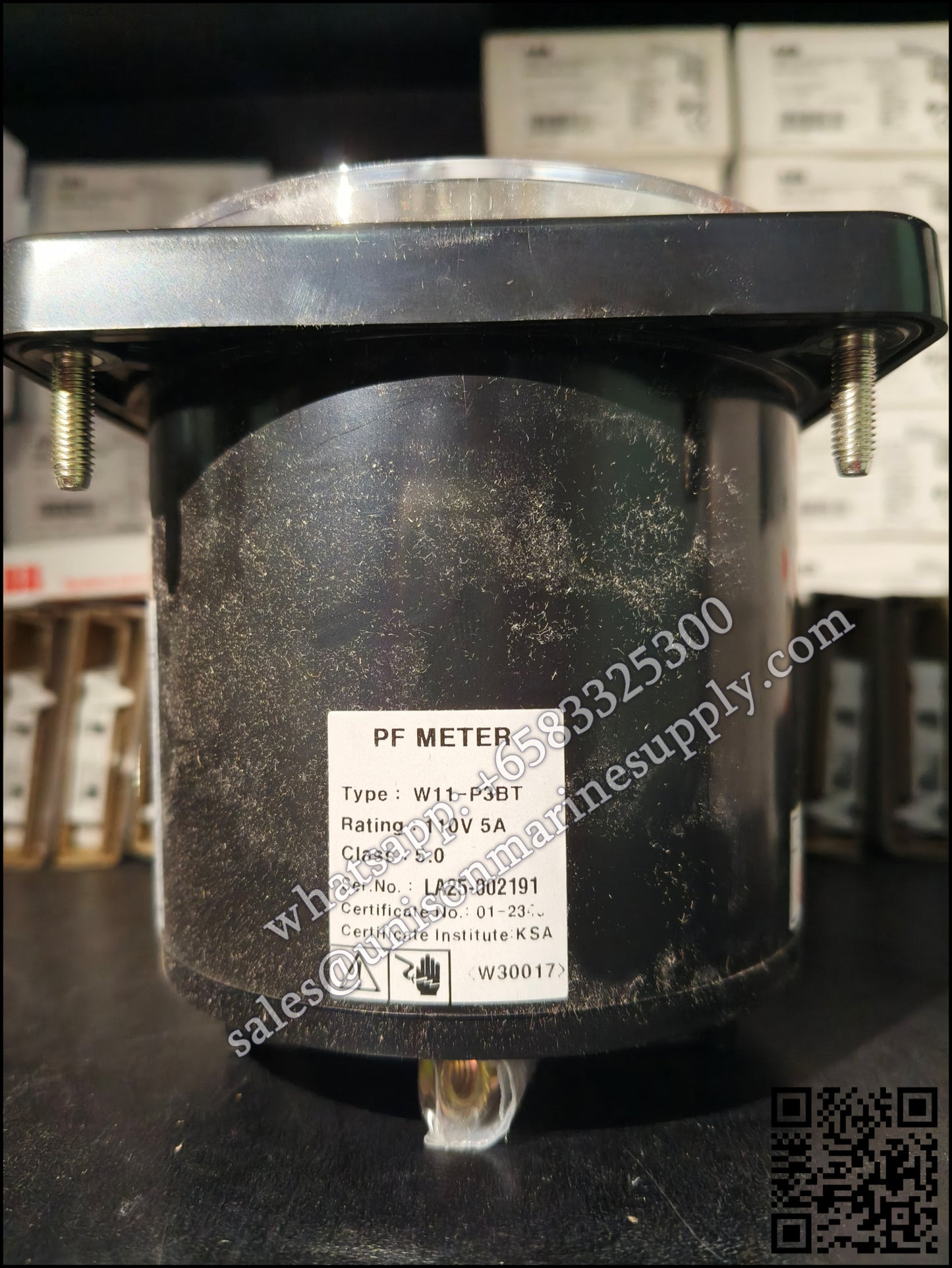 LIGHTSTAR Panel Board Meter: W11-P3B1,5A 110 5.00 50/60Hz