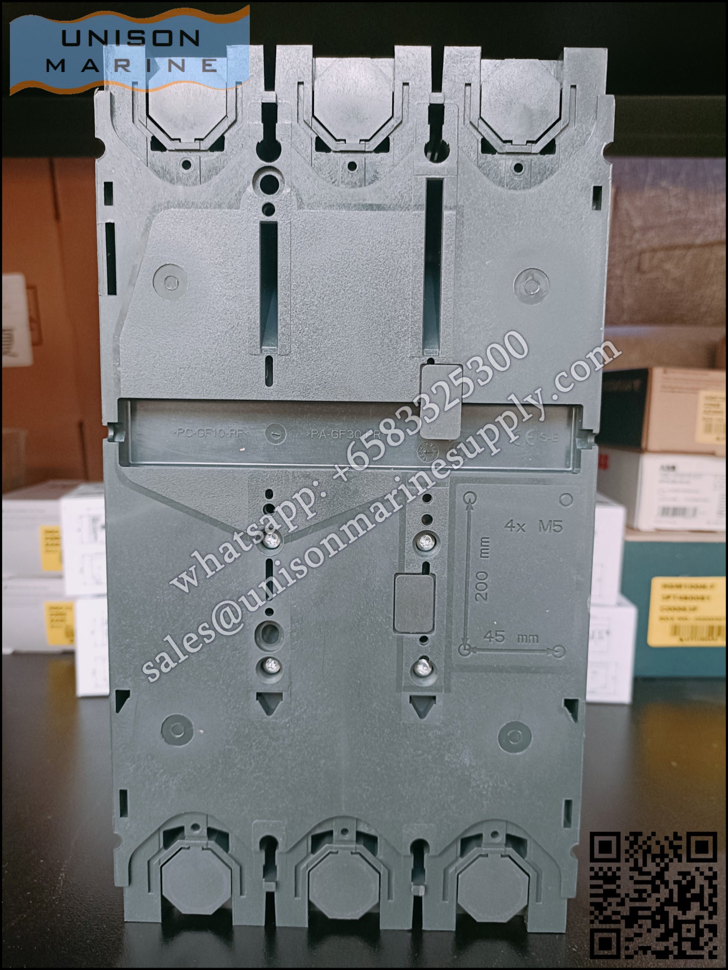 Schneider Electric circuit breaker - ComPacT NSX400N, 50 kA (415 VAC), MicroLogic 2.3 400A, 3P3D