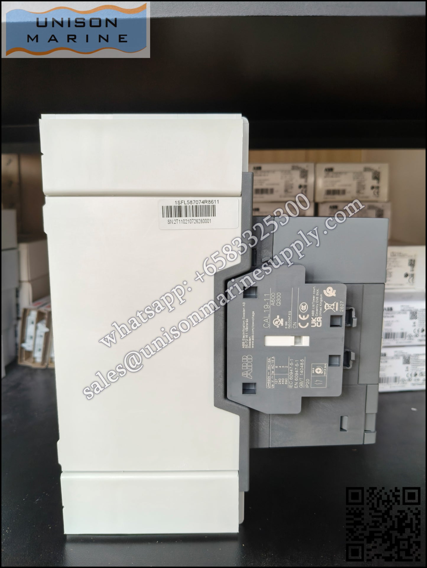 ABB Magnetic Contactors AX Series : AX300-30-11-86*400-415V50Hz/415-440V60Hz