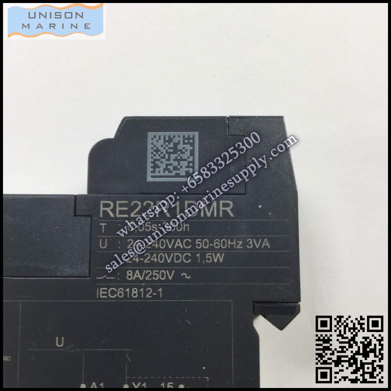 Schneider Harmony Timer Relays: RE22R1DMR, 0.05s..300h - 24..240VAC/DC